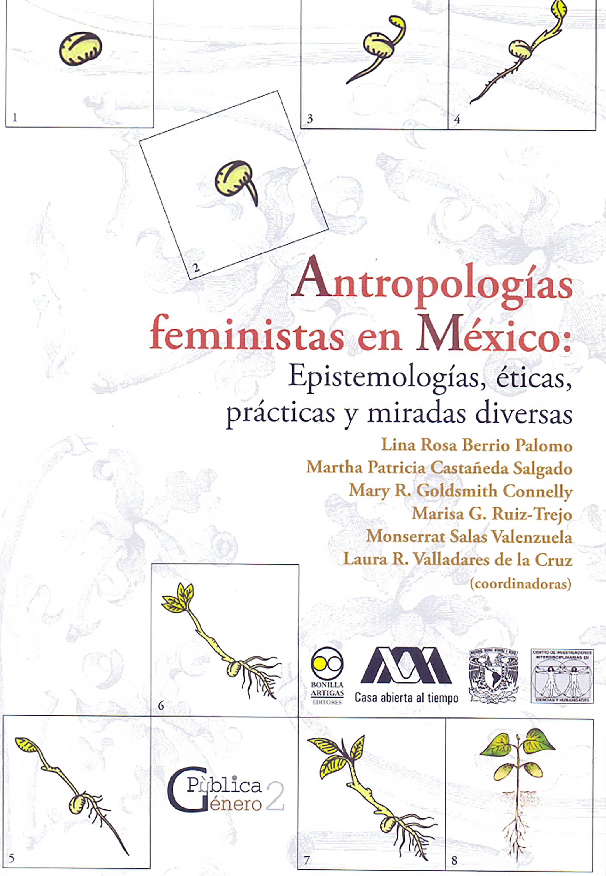 Обложка книги «Antropologías feministas en México»