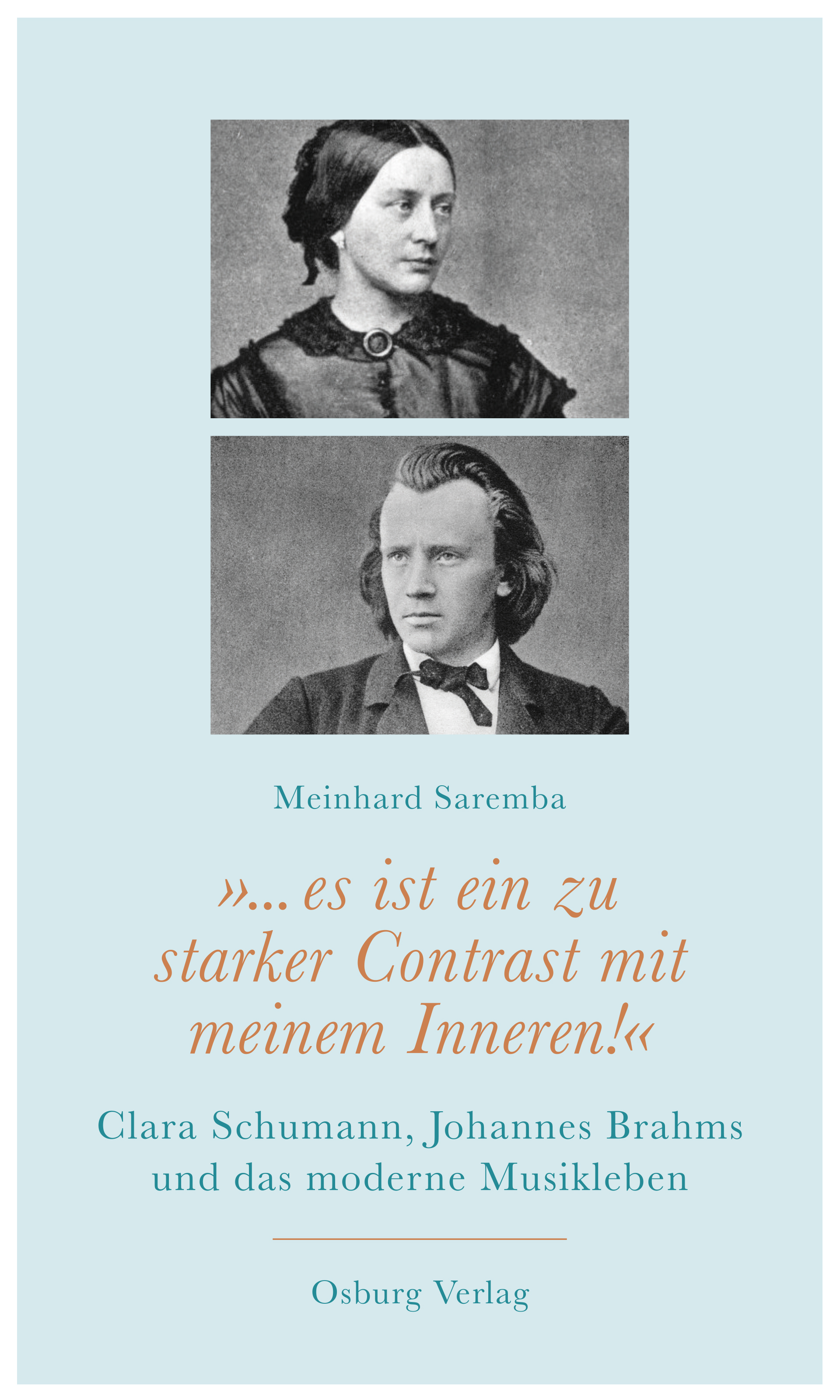 Обложка книги «"... es ist ein zu starker Contrast mit meinem Inneren!"»