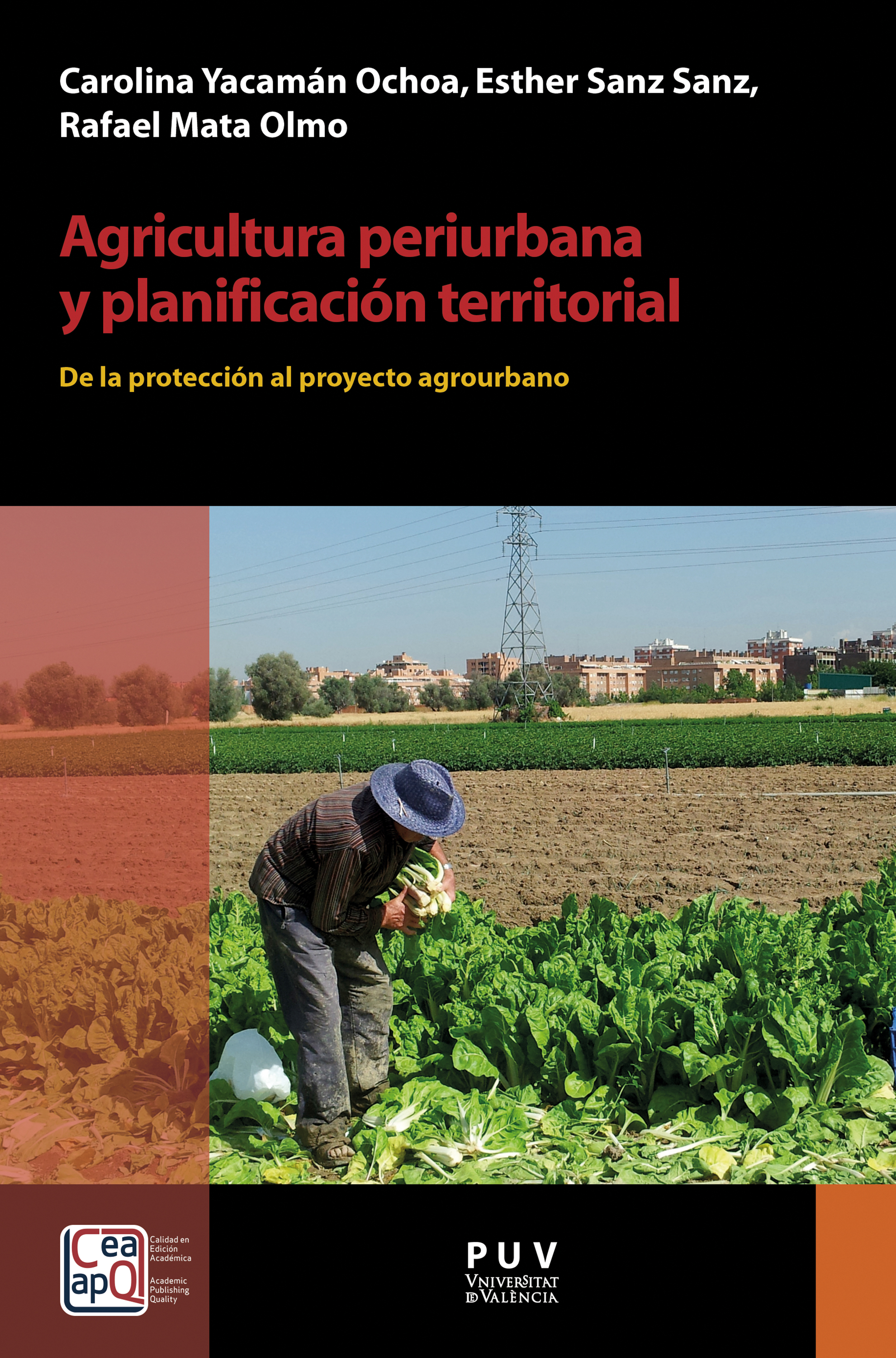 Обложка книги «Agricultura periurbana y planificación territorial»