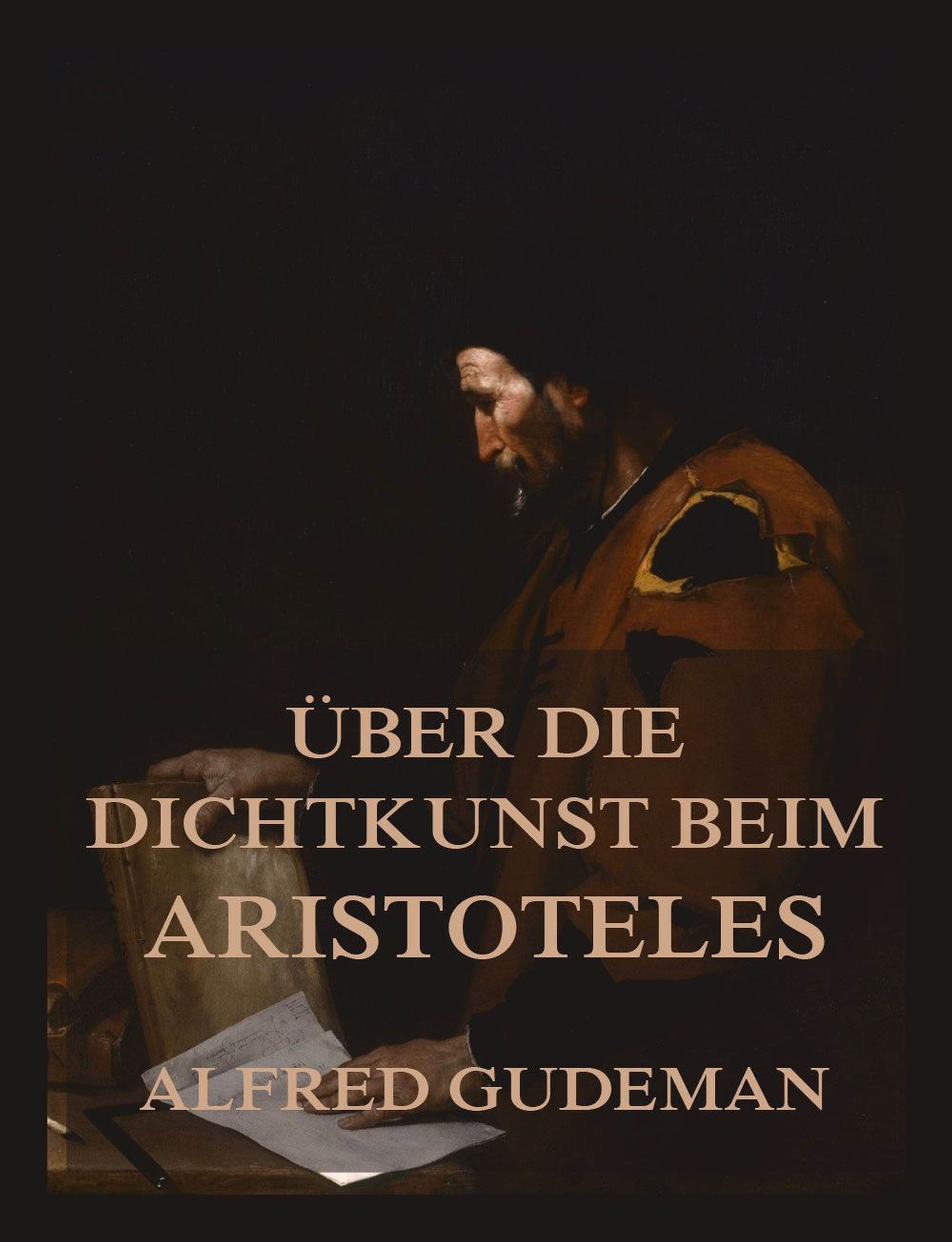 Обложка книги «Über die Dichtkunst beim Aristoteles»