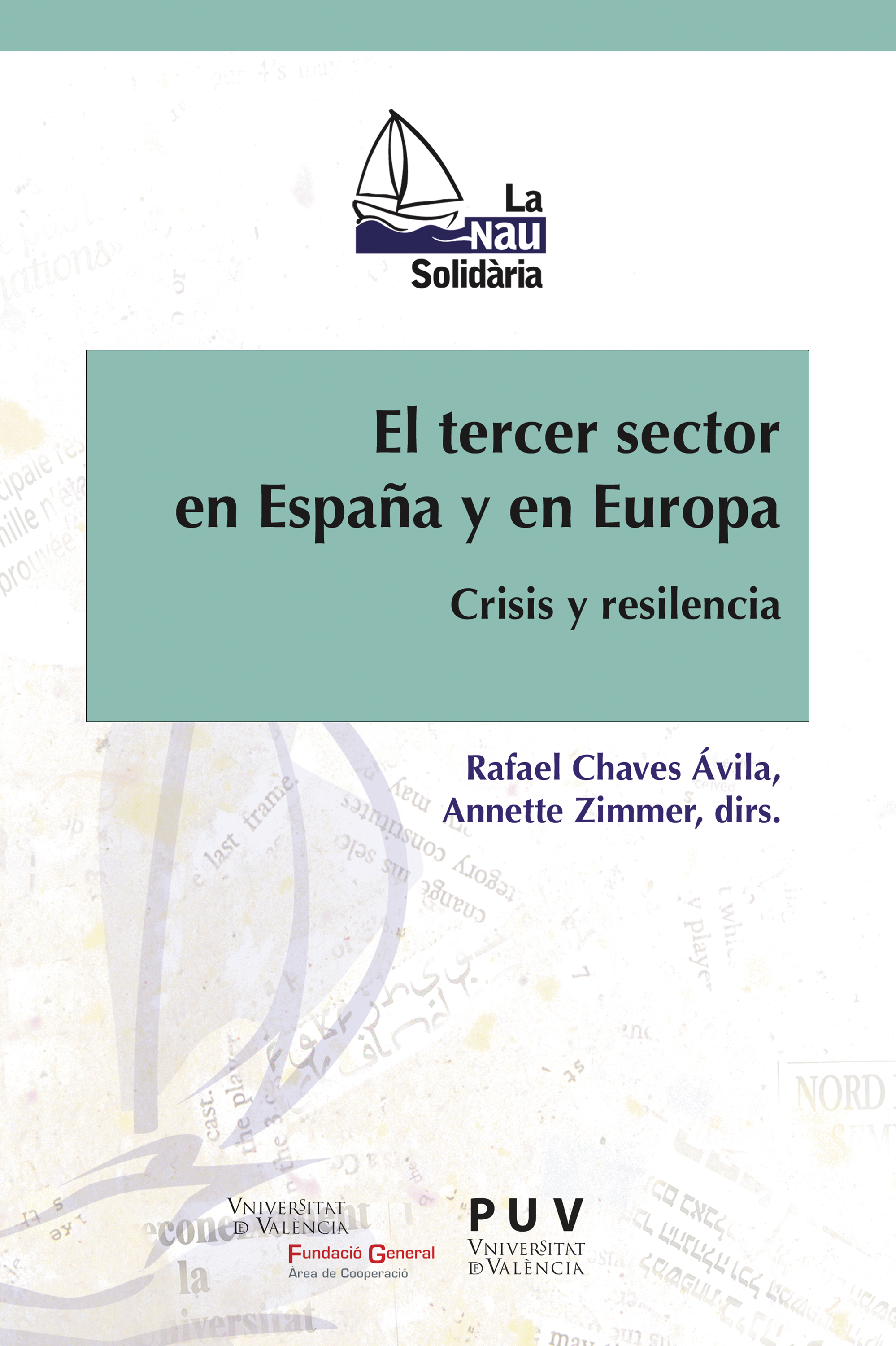 Обложка книги «El tercer sector en España y en Europa»