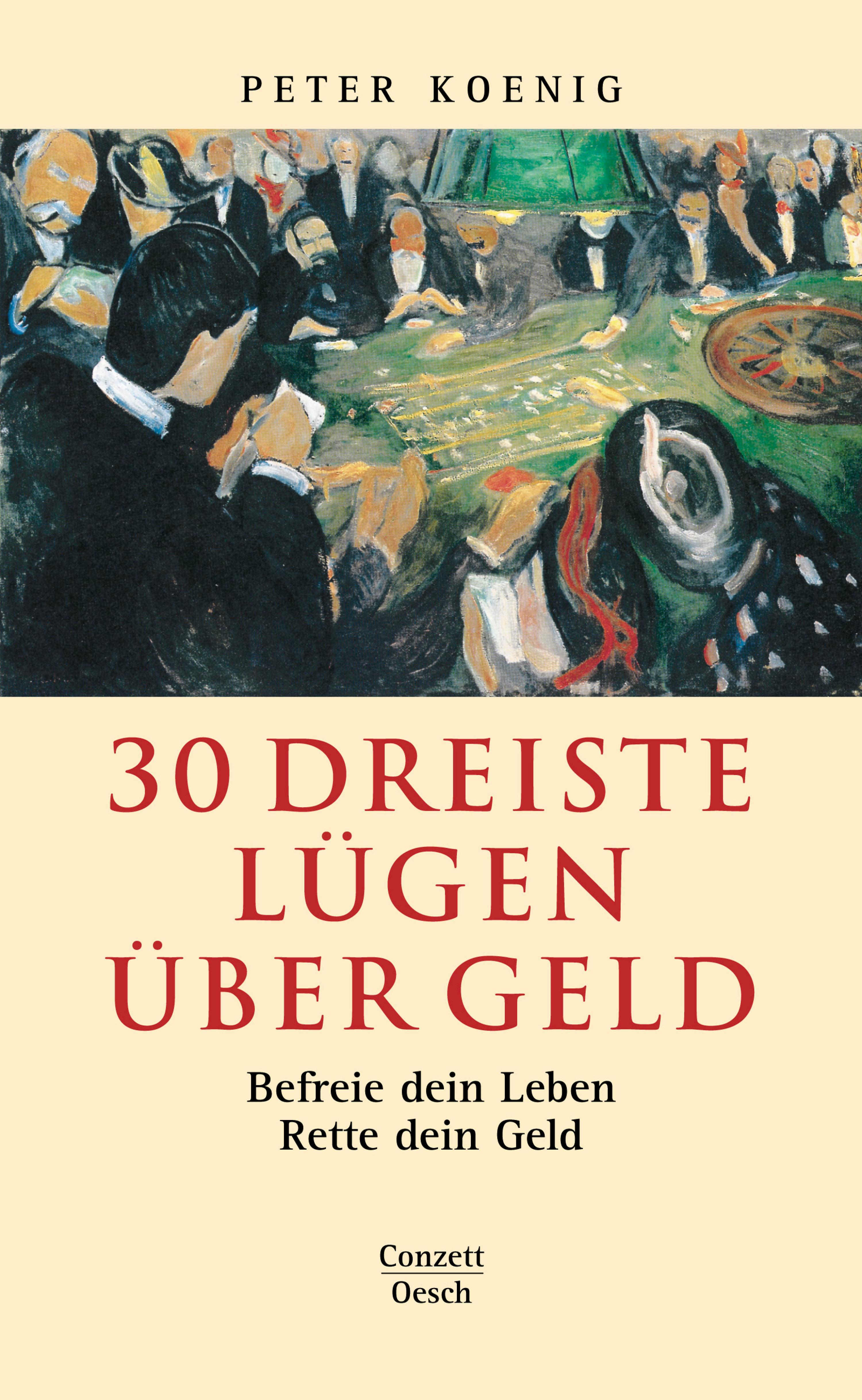 Обложка книги «30 dreiste Lügen über Geld»