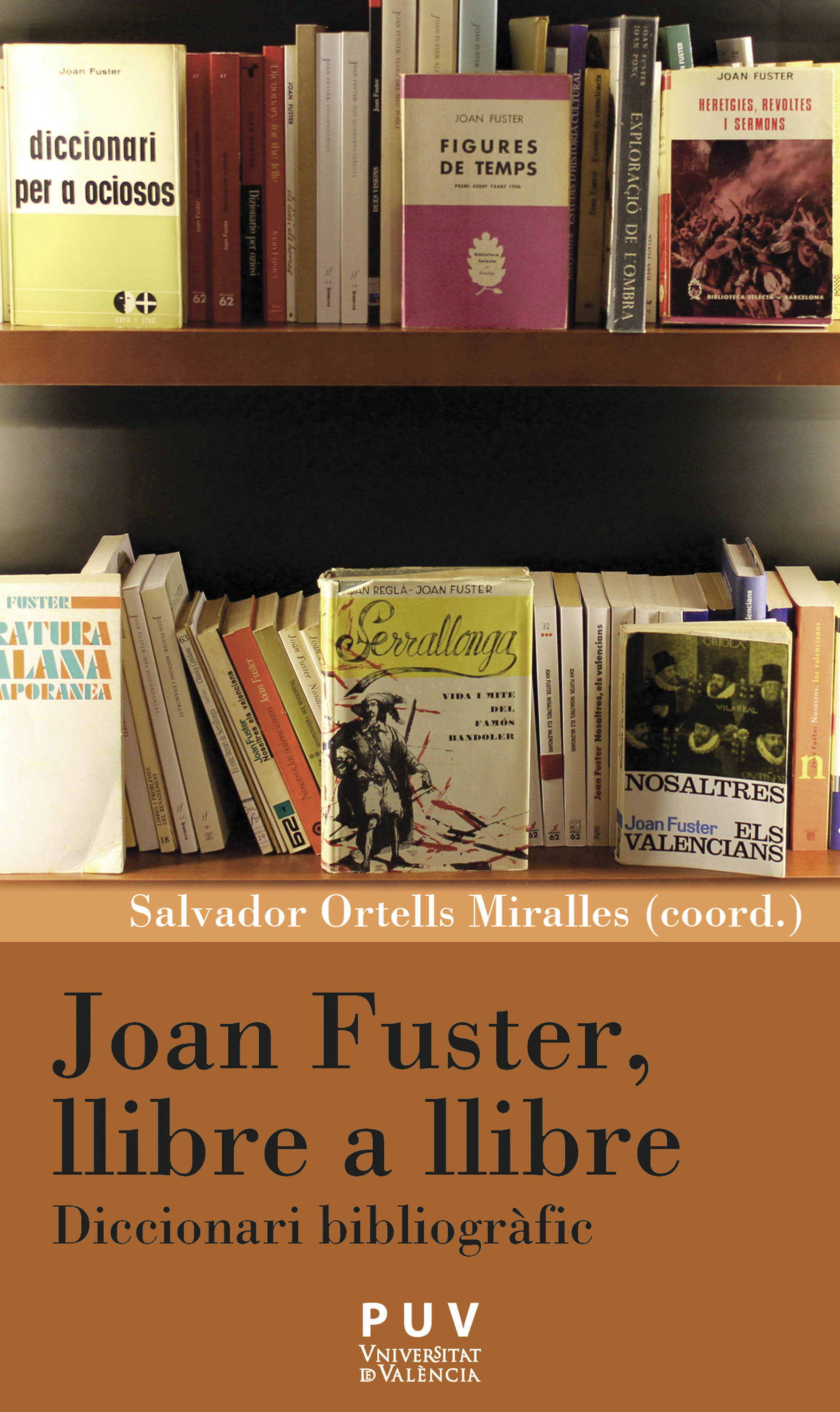 Обложка книги «Joan Fuster, llibre a llibre»