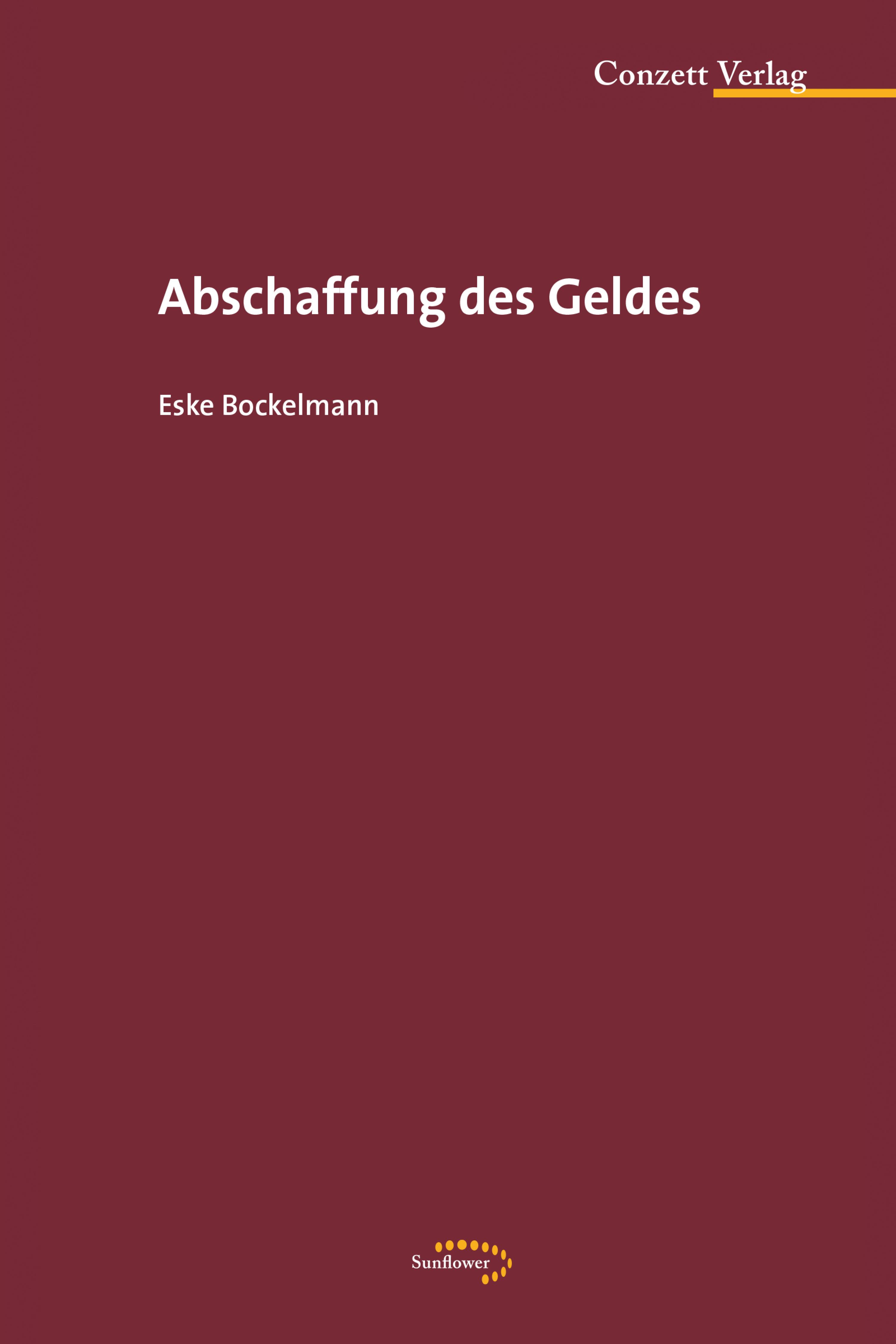 Обложка книги «Abschaffung des Geldes»