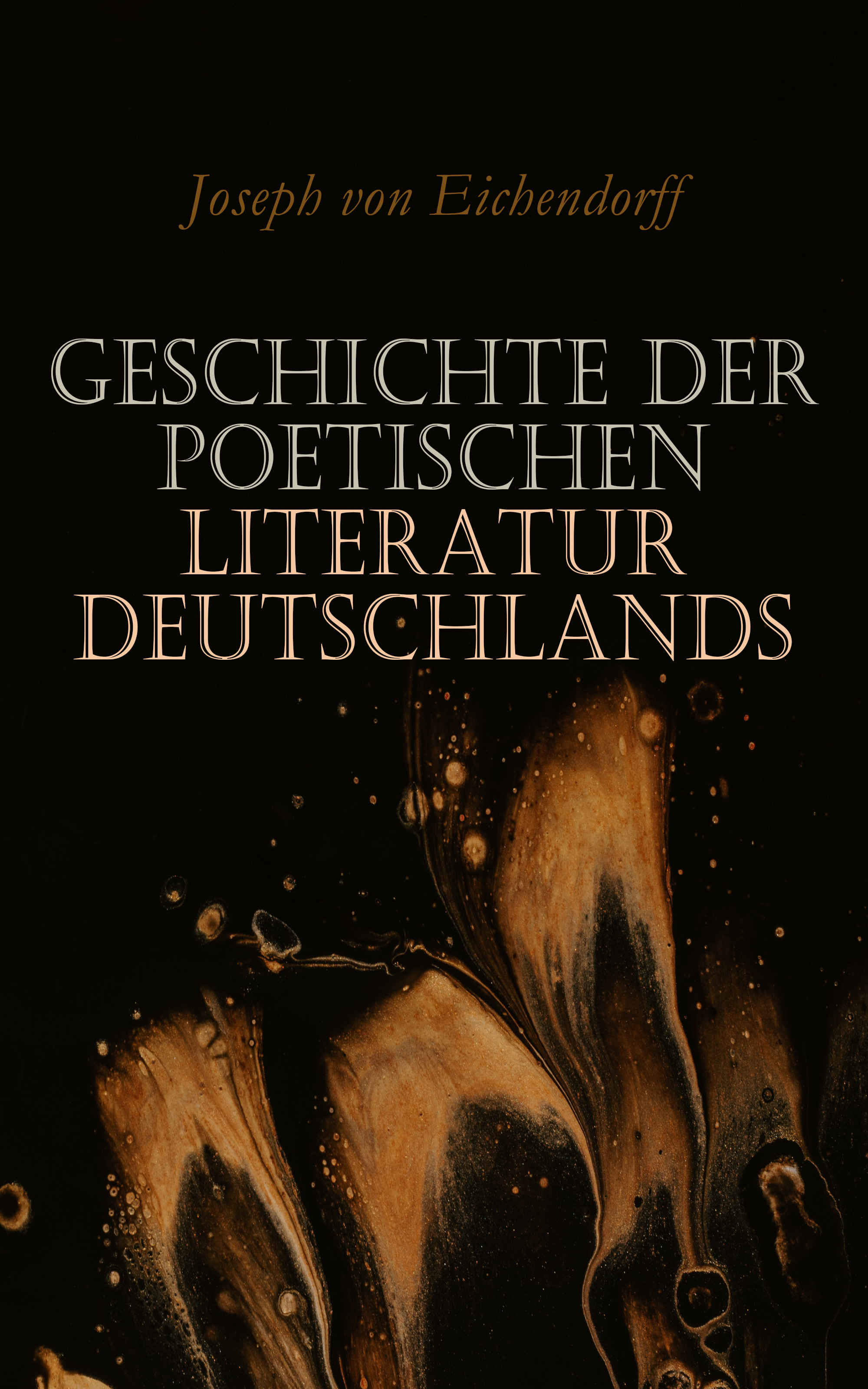 Обложка книги «Geschichte der poetischen Literatur Deutschlands»