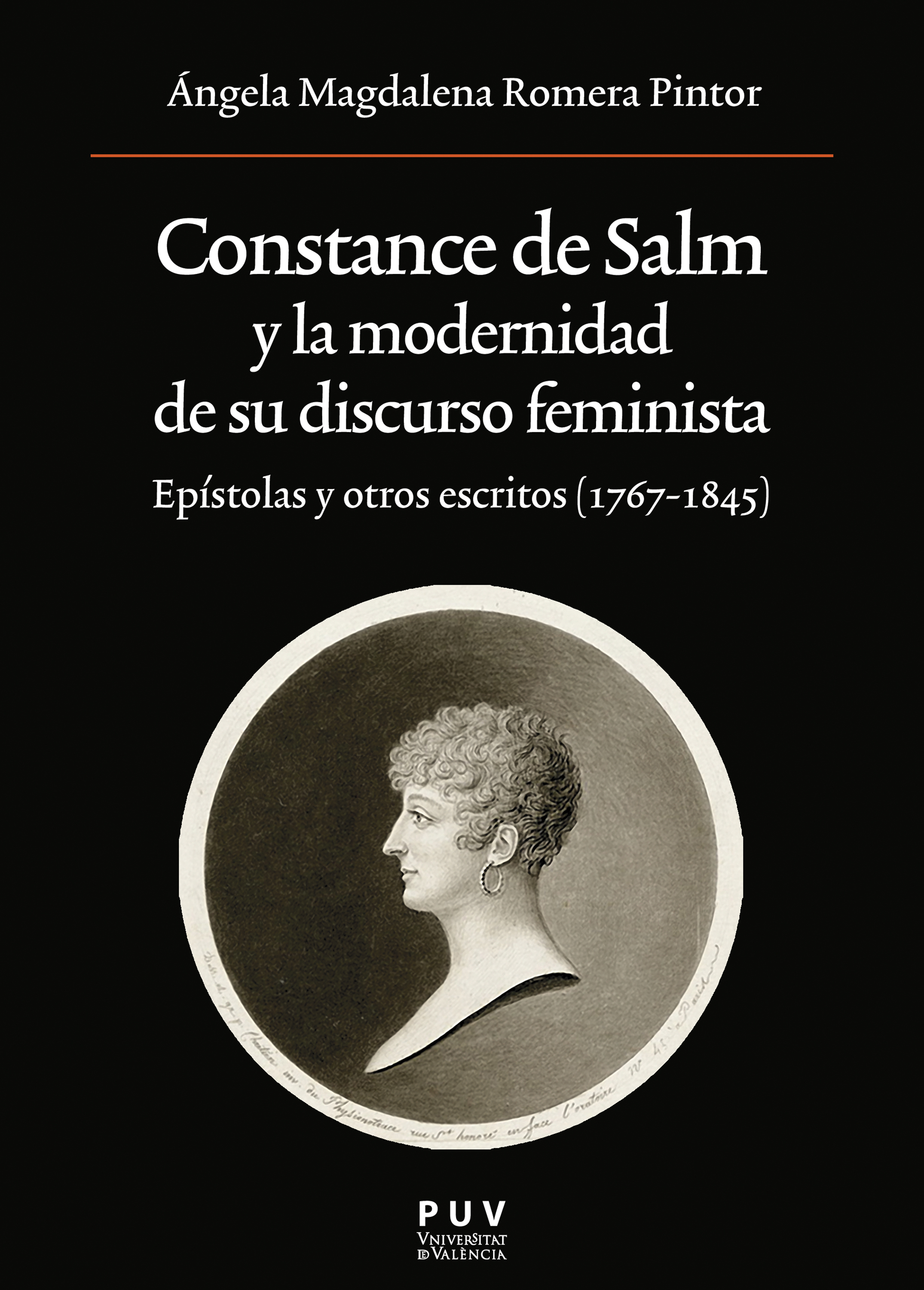 Обложка книги «Constance de Salm y la modernidad de su discurso feminista»