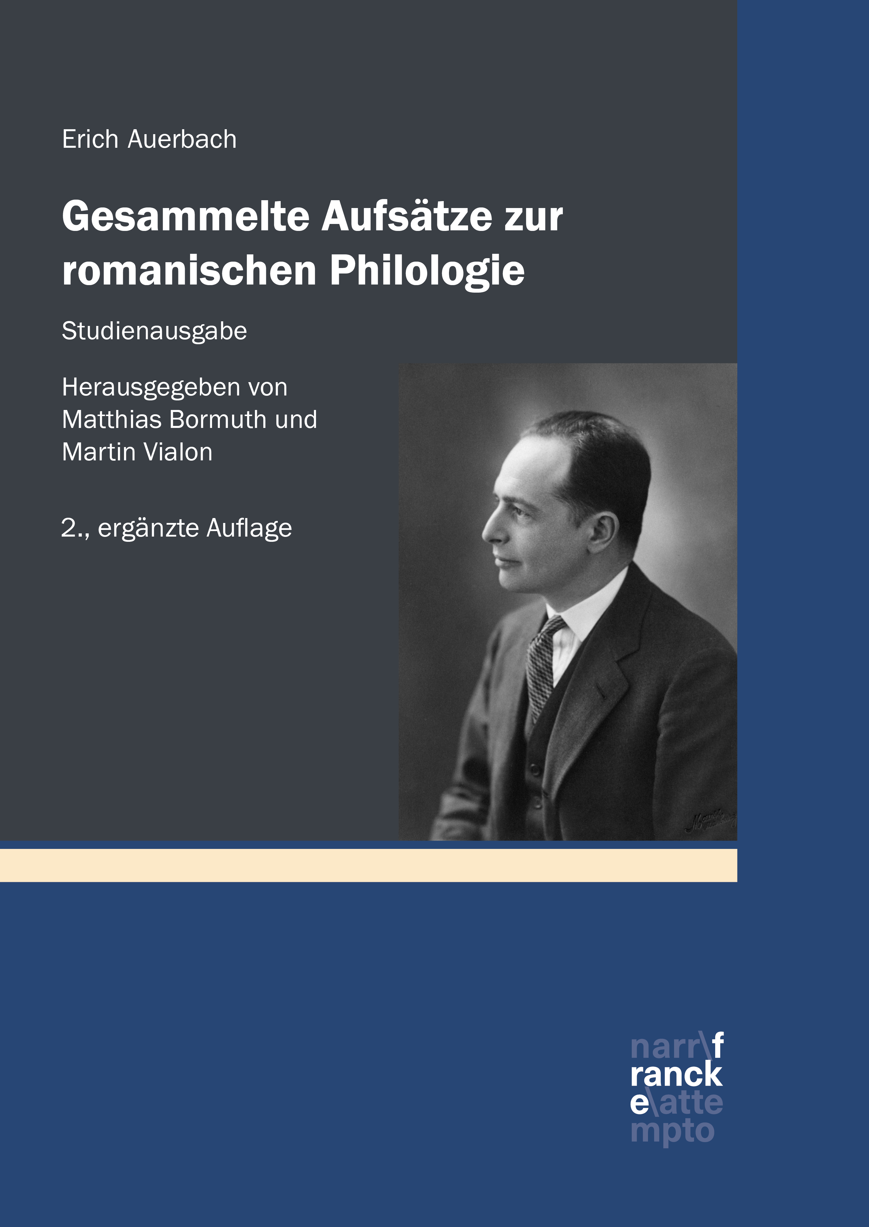 Обложка книги «Gesammelte Aufsätze zur romanischen Philologie – Studienausgabe»