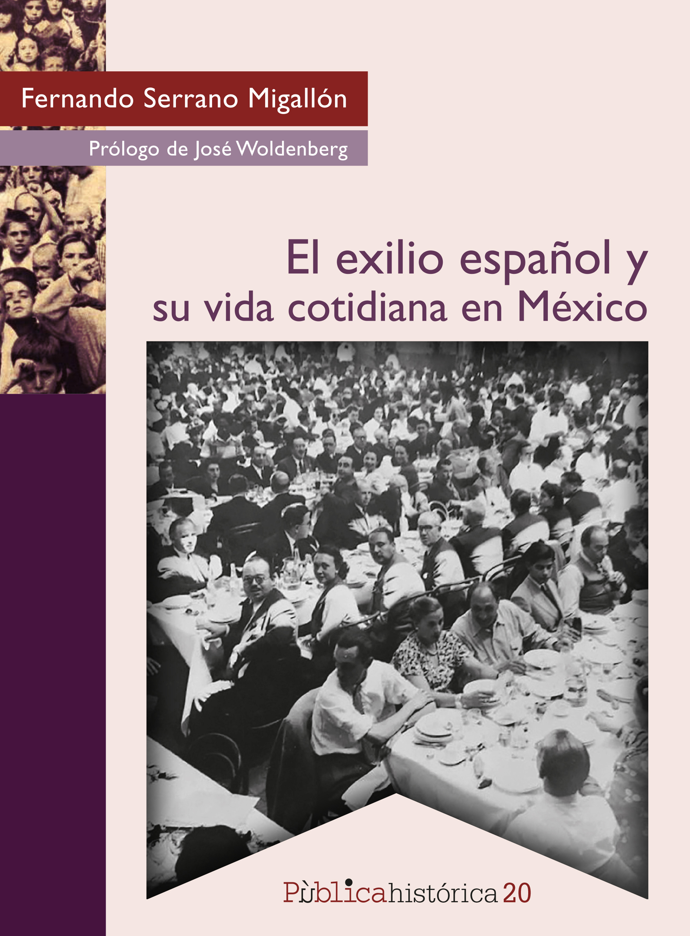 Обложка книги «El exilio español y su vida cotidiana en México»