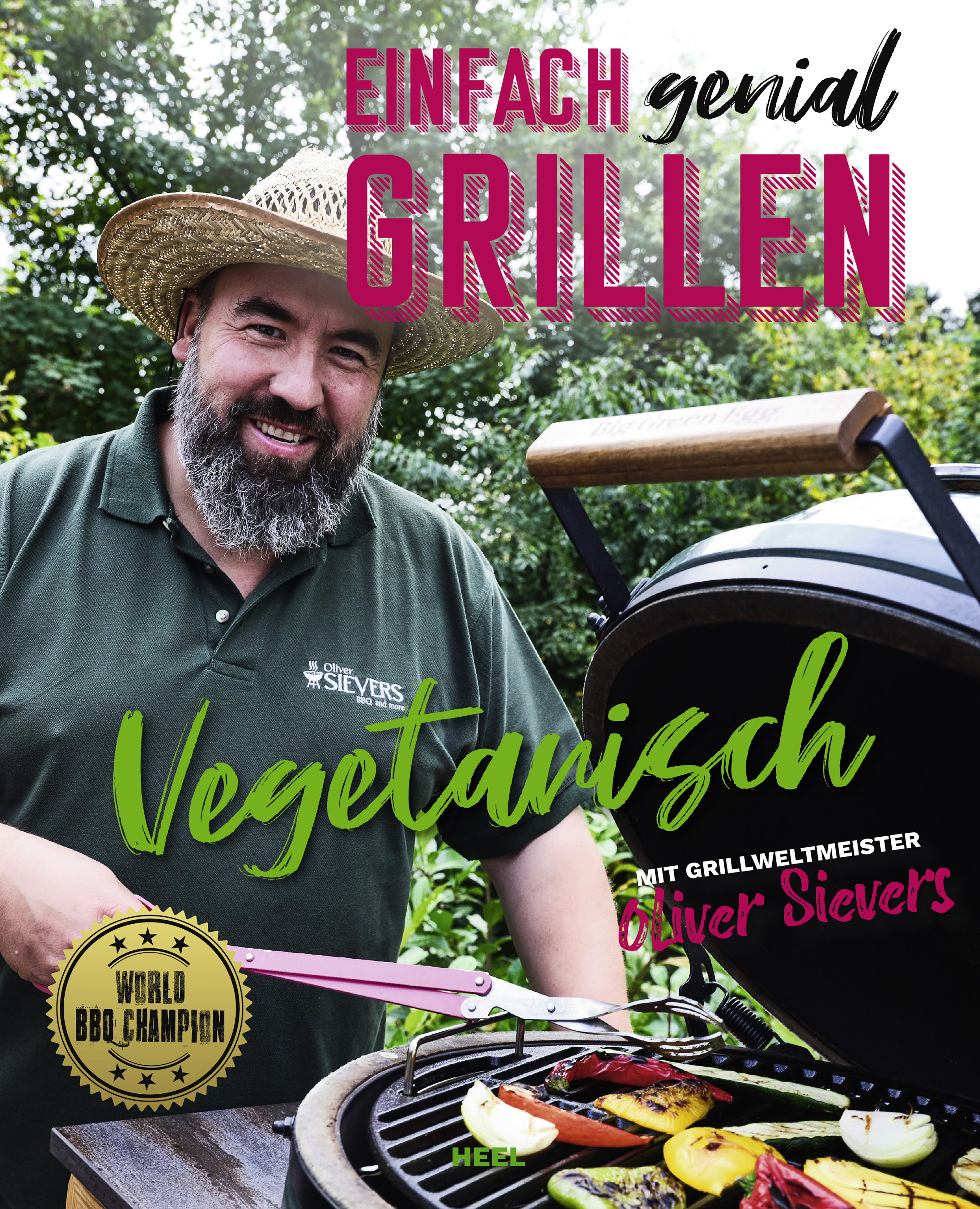 Обложка книги «Einfach genial Grillen: Vegetarisch»