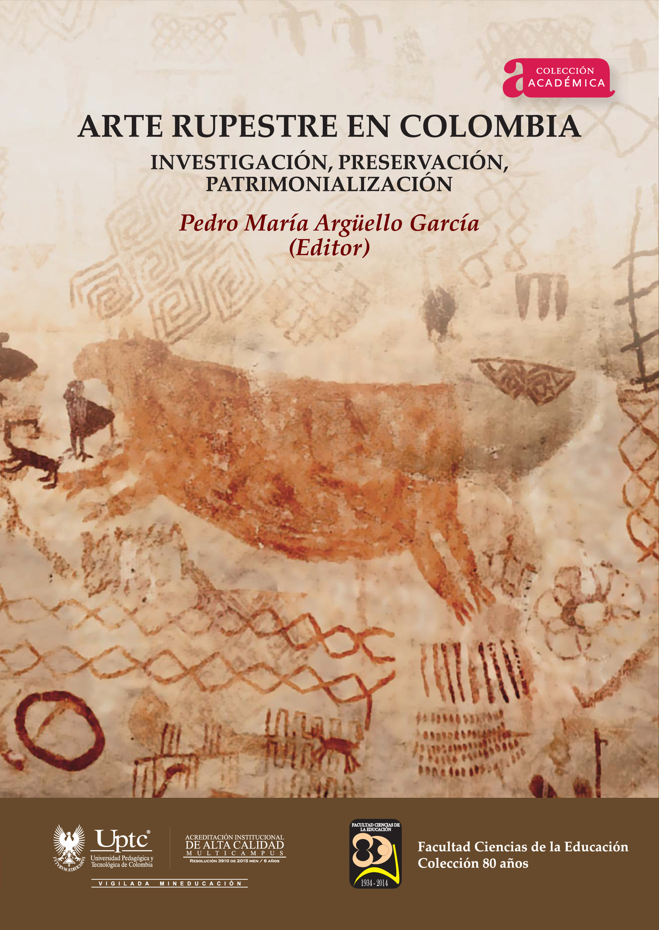 Обложка книги «Arte Rupestre en Colombia.»