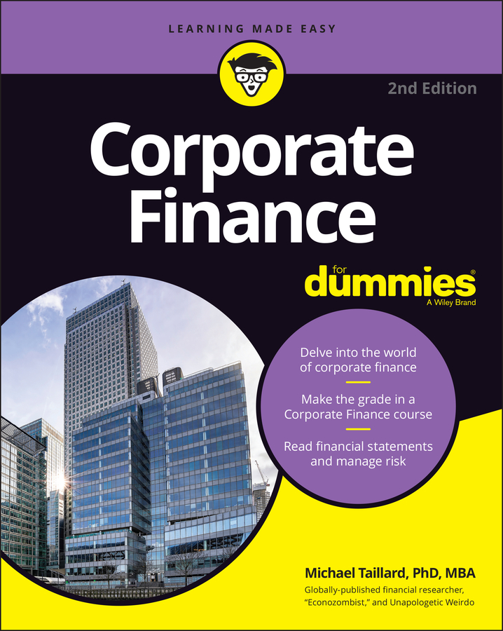 Обложка книги «Corporate Finance For Dummies»