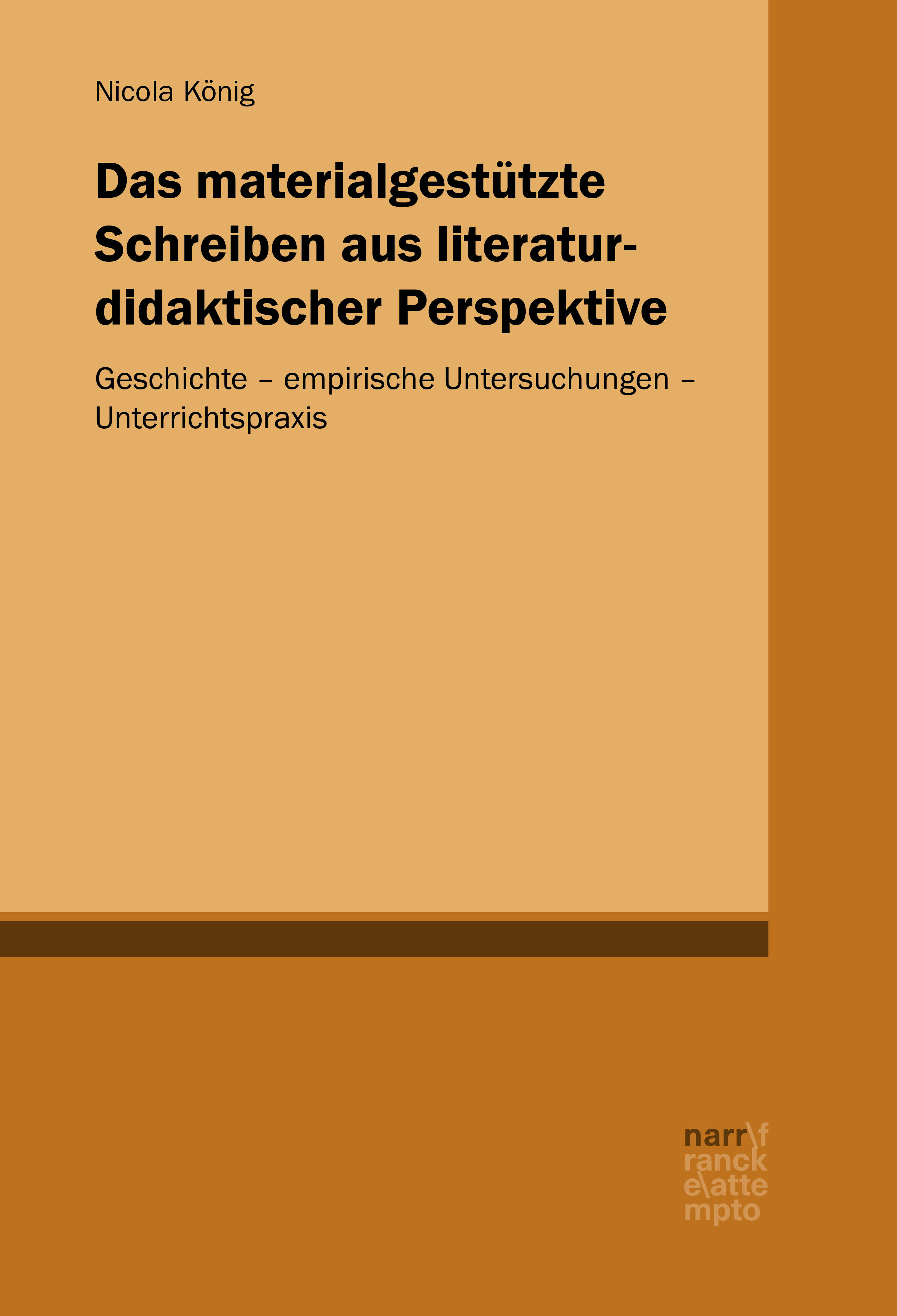 Обложка книги «Das materialgestützte Schreiben aus literaturdidaktischer Perspektive»