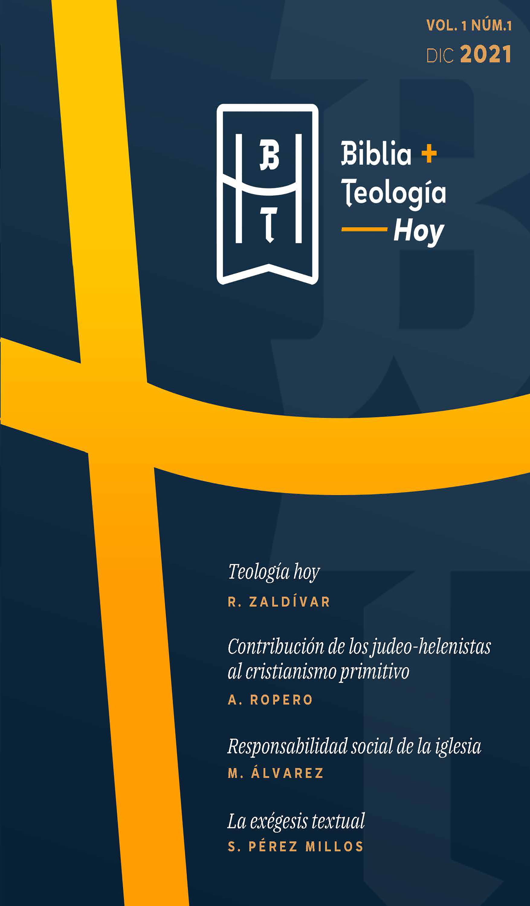 Обложка книги «Biblia y Teología Hoy»