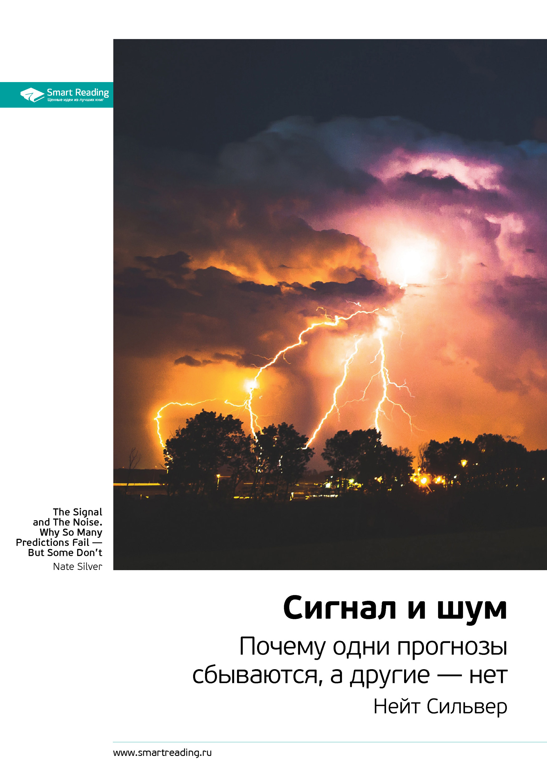 Обложка книги «Ключевые идеи книги: Сигнал и шум. Почему одни прогнозы сбываются, а другие – нет. Нейт Сильвер»