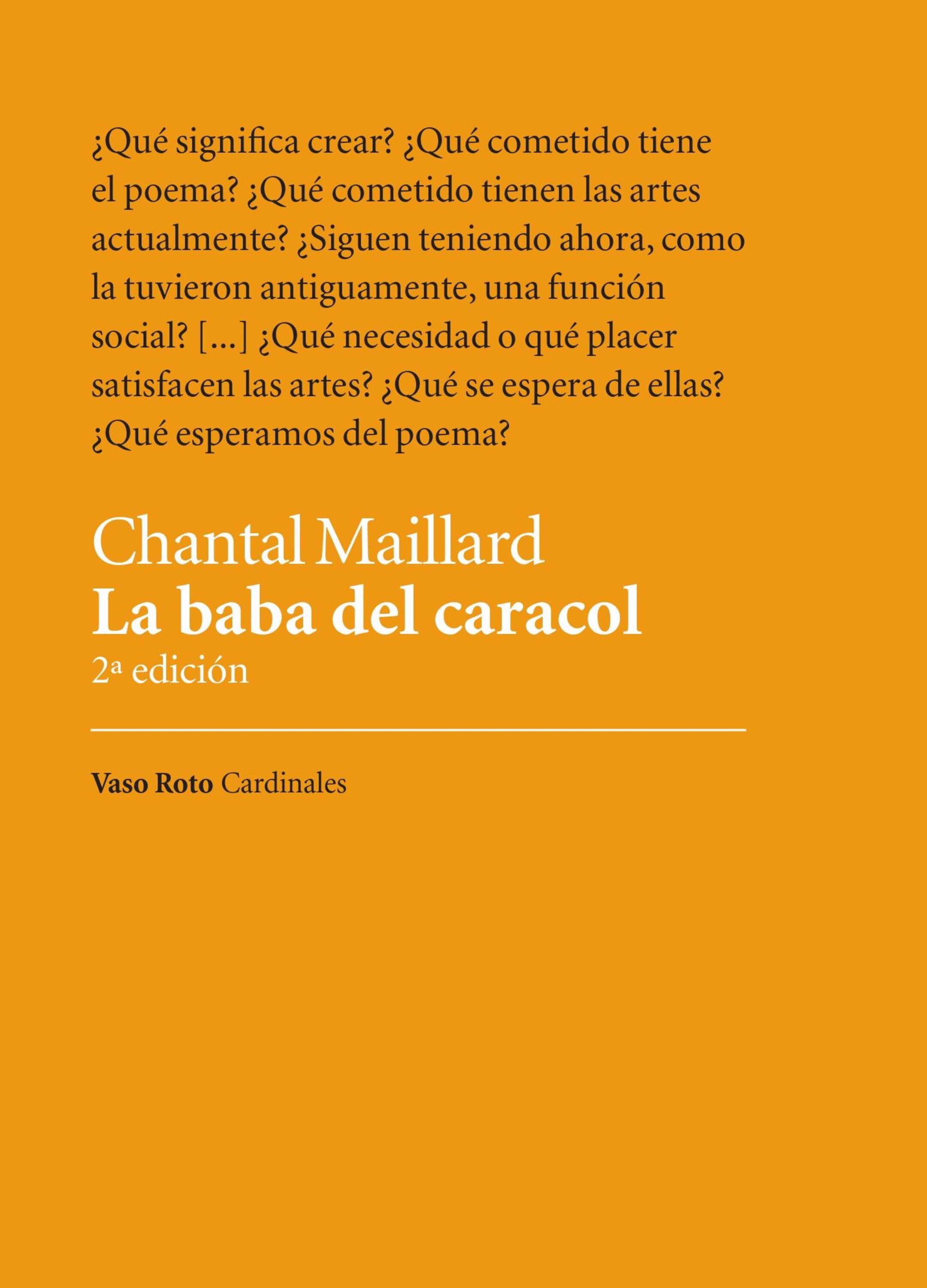 Обложка книги «La baba del caracol»