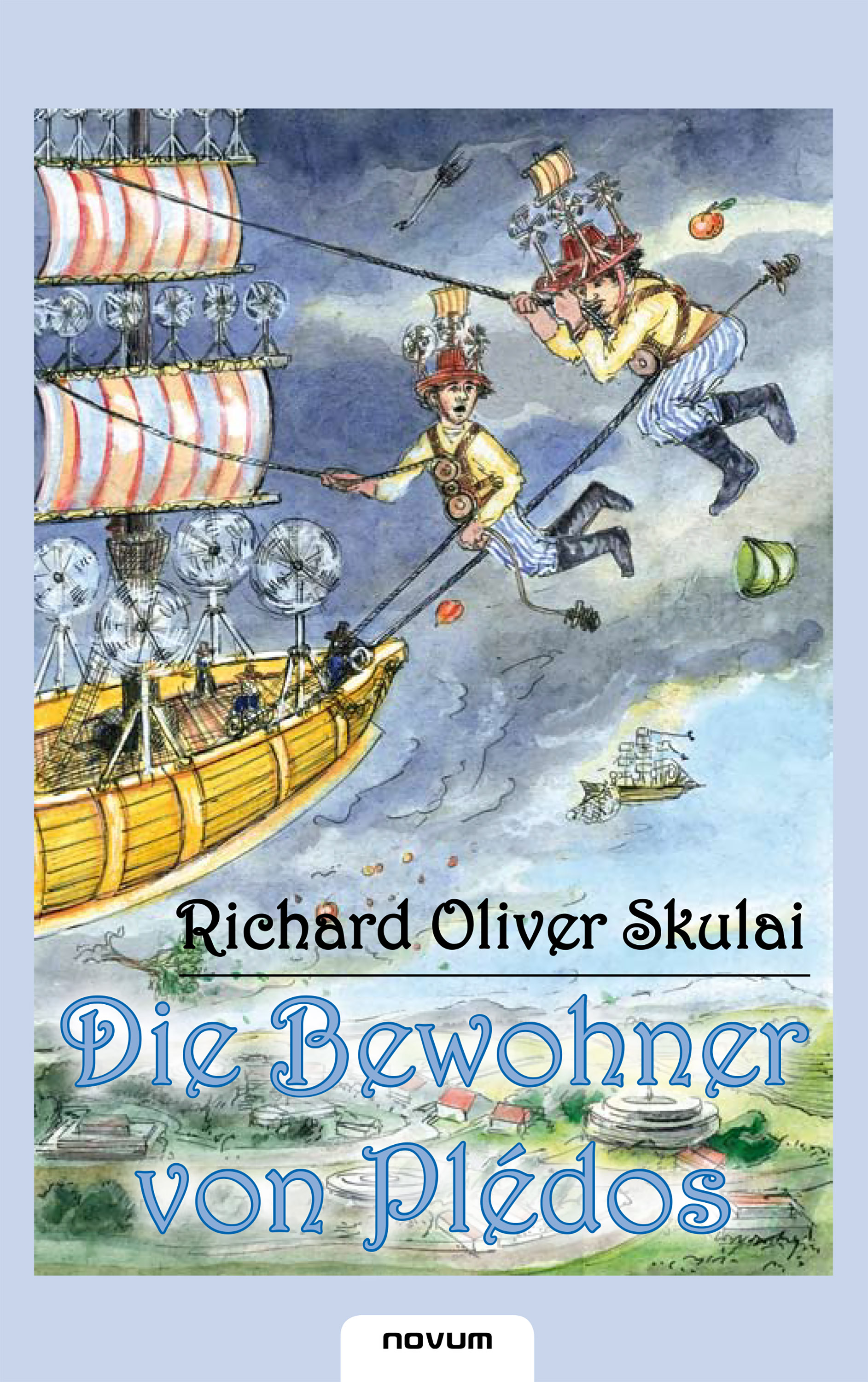 Обложка книги «Die Bewohner von Plédos»