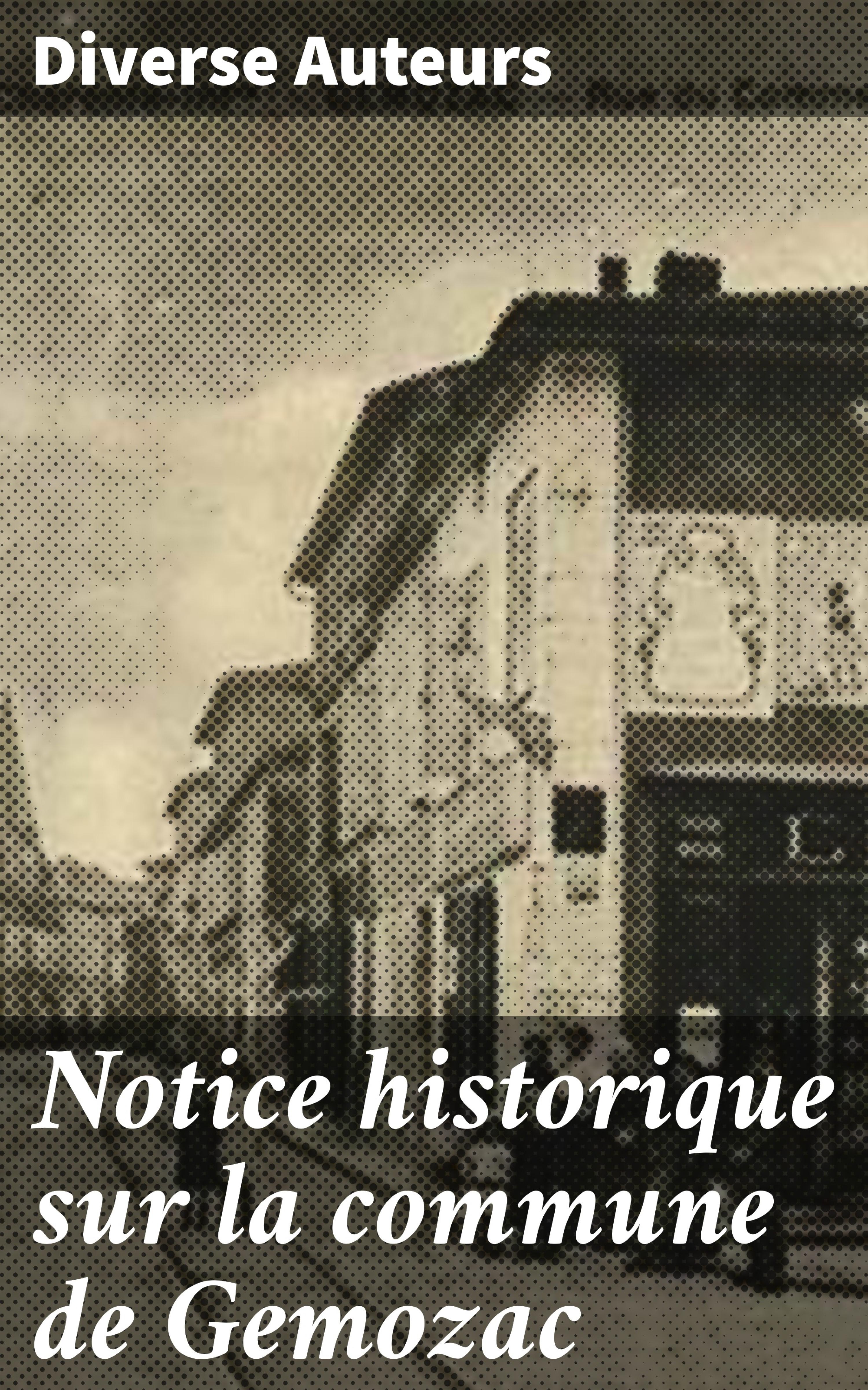 Обложка книги «Notice historique sur la commune de Gemozac»