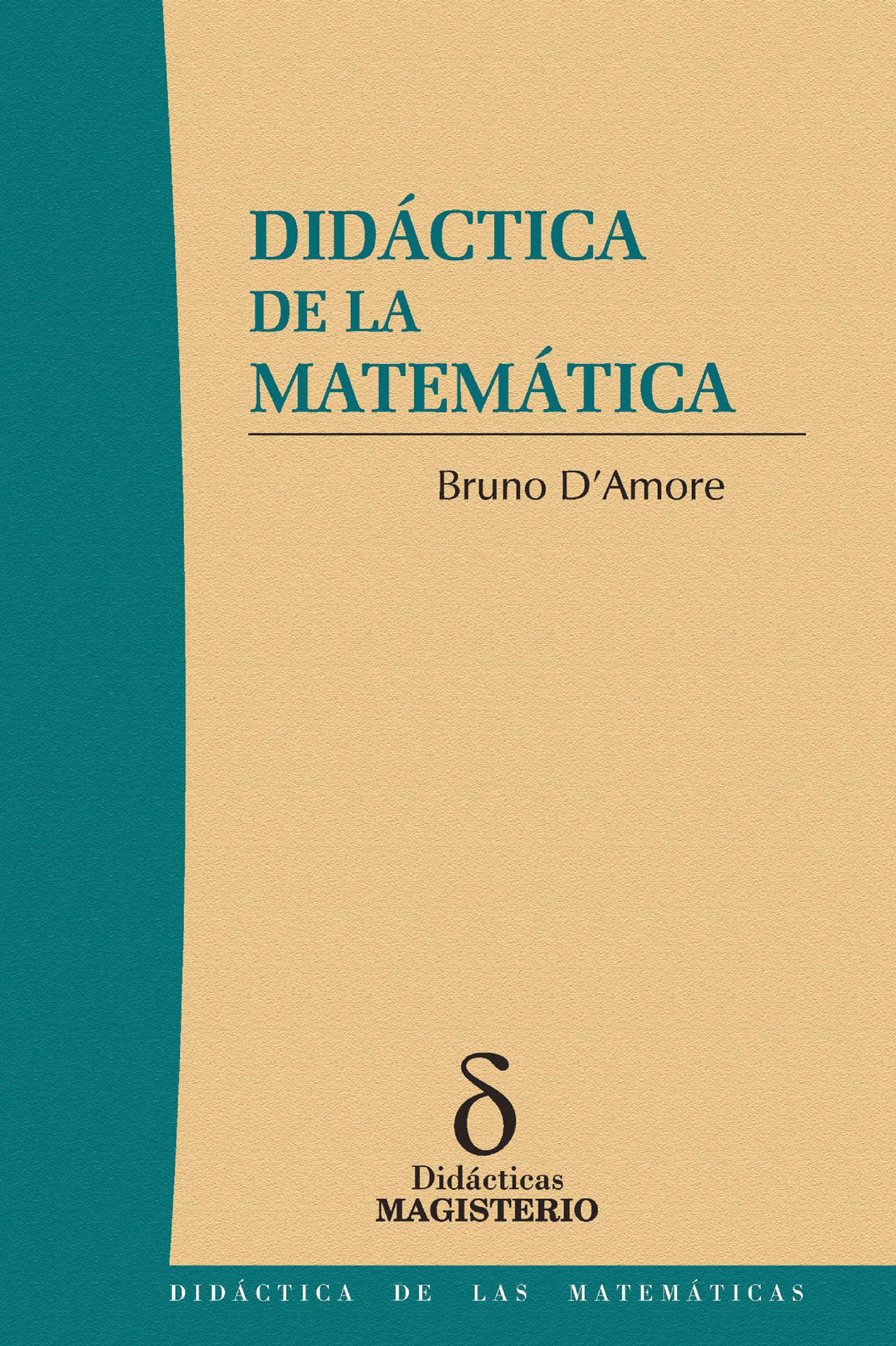 Обложка книги «Didáctica de la matemática»
