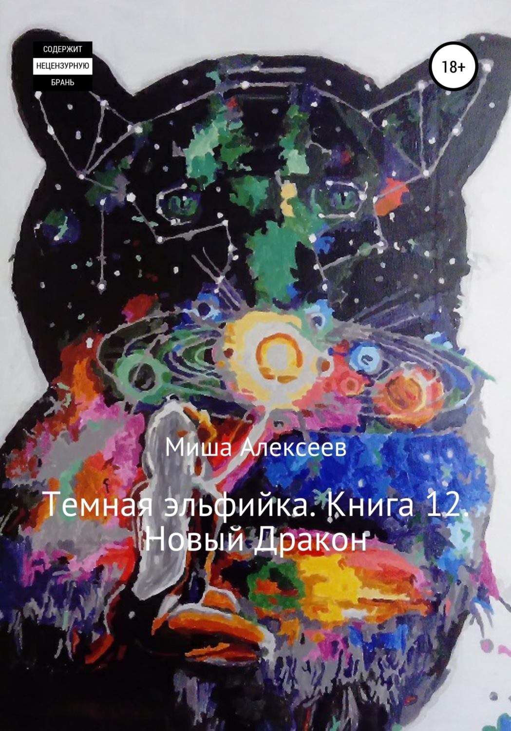 Обложка книги «Темная эльфийка. Книга 12. Новый Дракон»