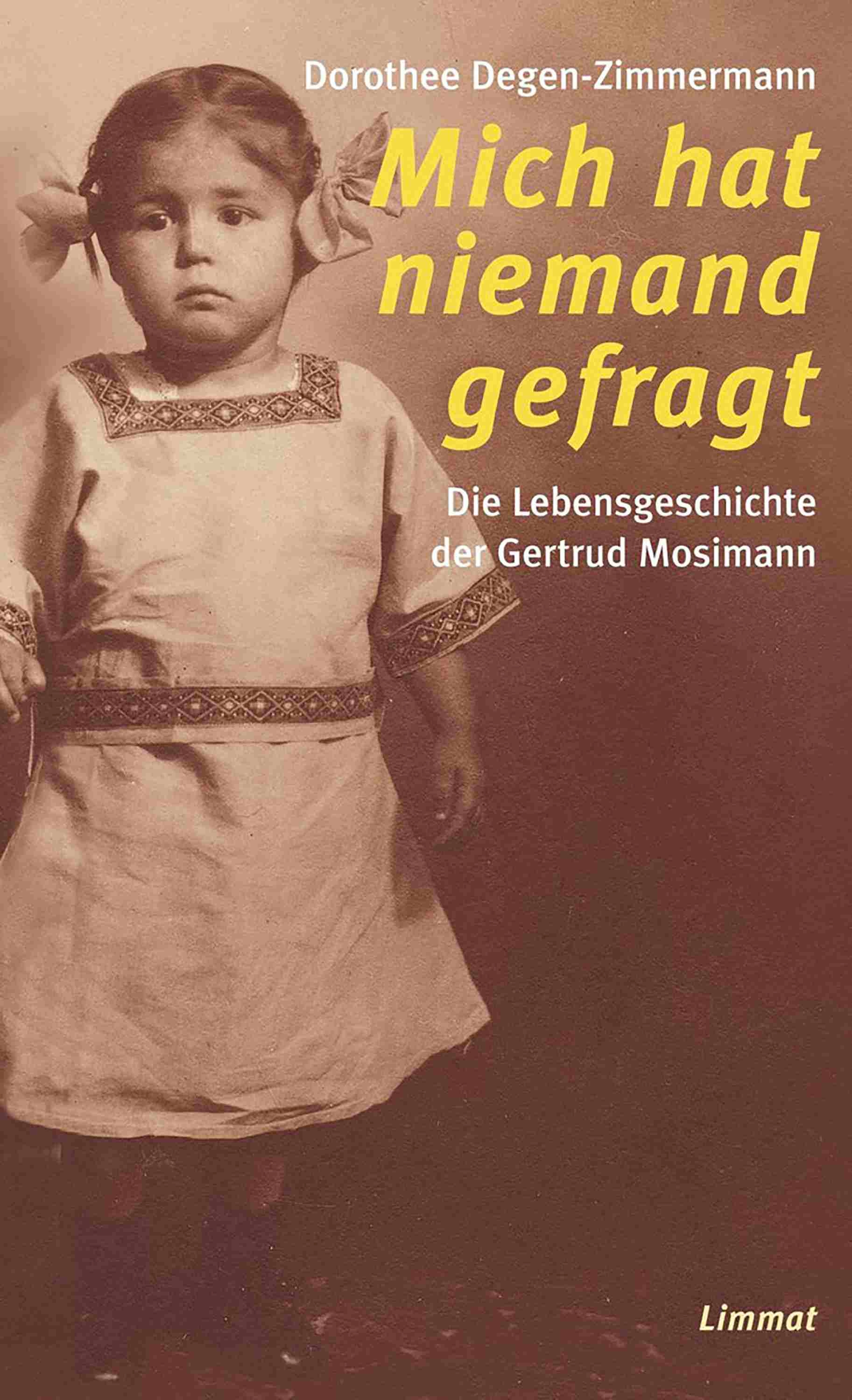 Обложка книги «Mich hat niemand gefragt»