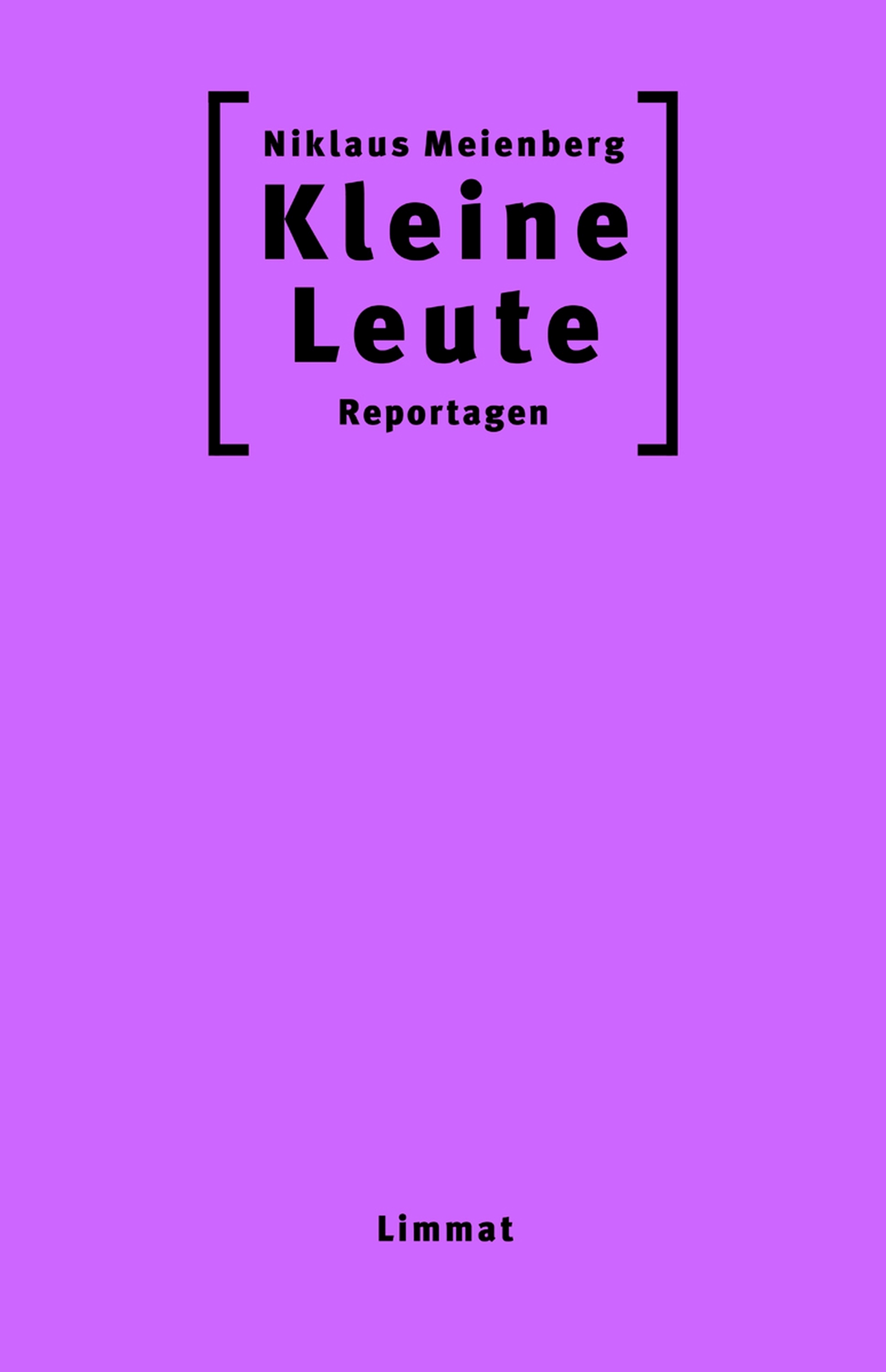 Обложка книги «Kleine Leute»