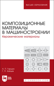 Обложка книги «Композиционные материалы в машиностроении. Керамические материалы. Учебное пособие для вузов»