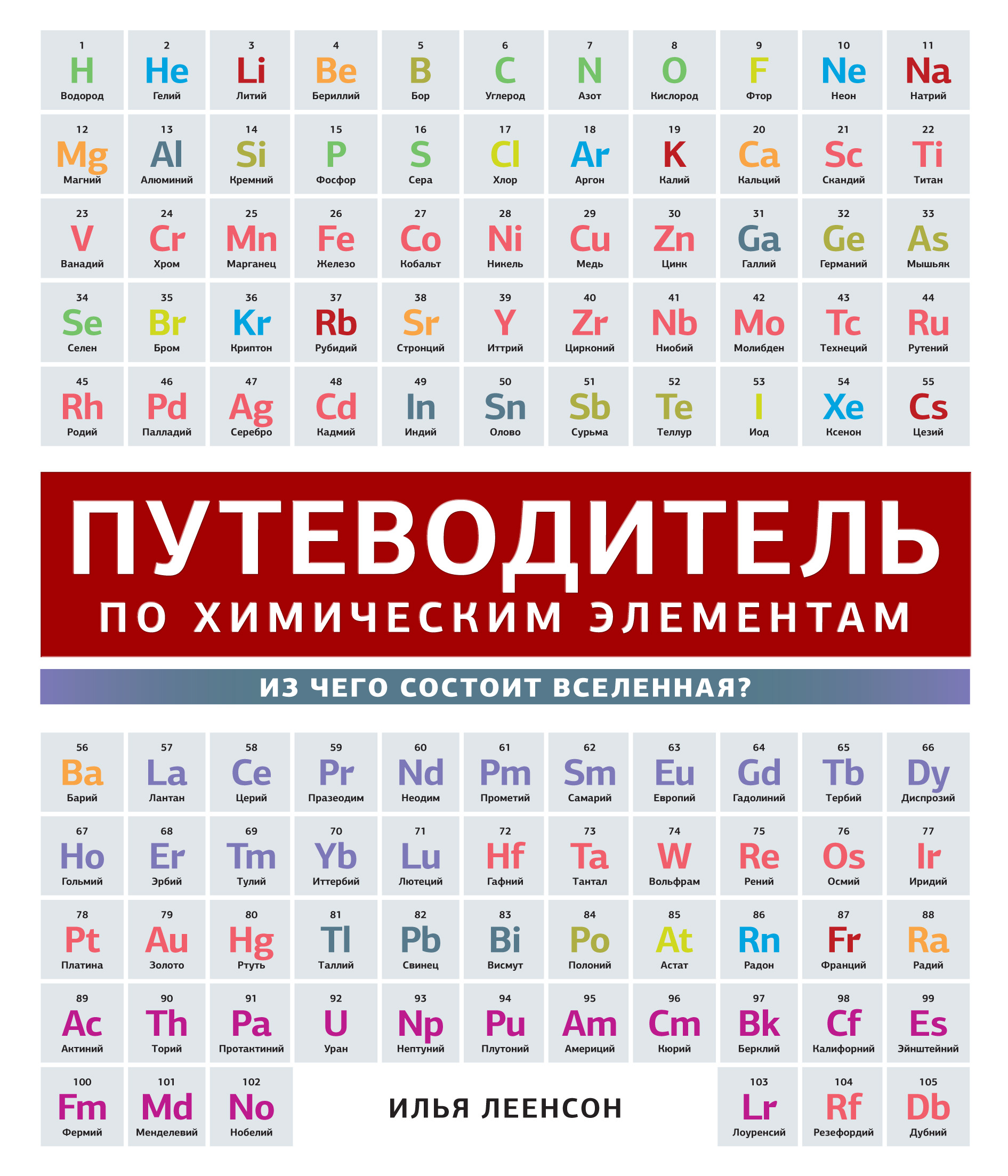 Обложка книги «Путеводитель по химическим элементам. Из чего состоит Вселенная?»