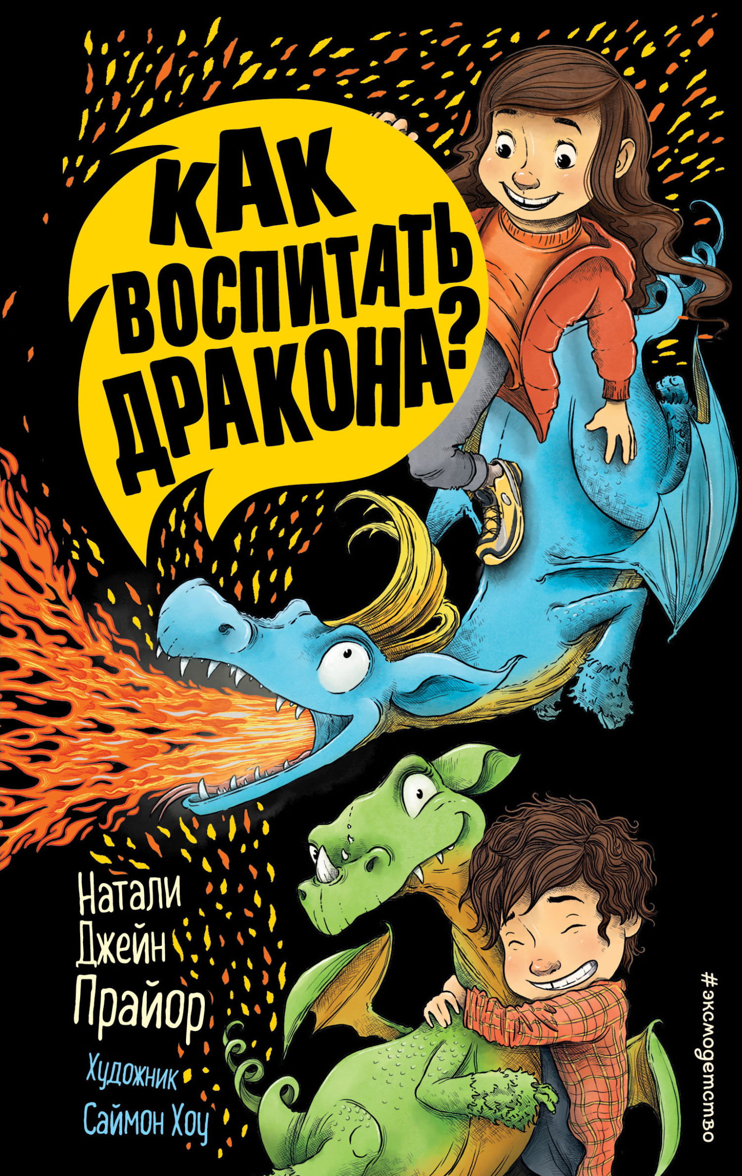 Обложка книги «Как воспитать дракона?»