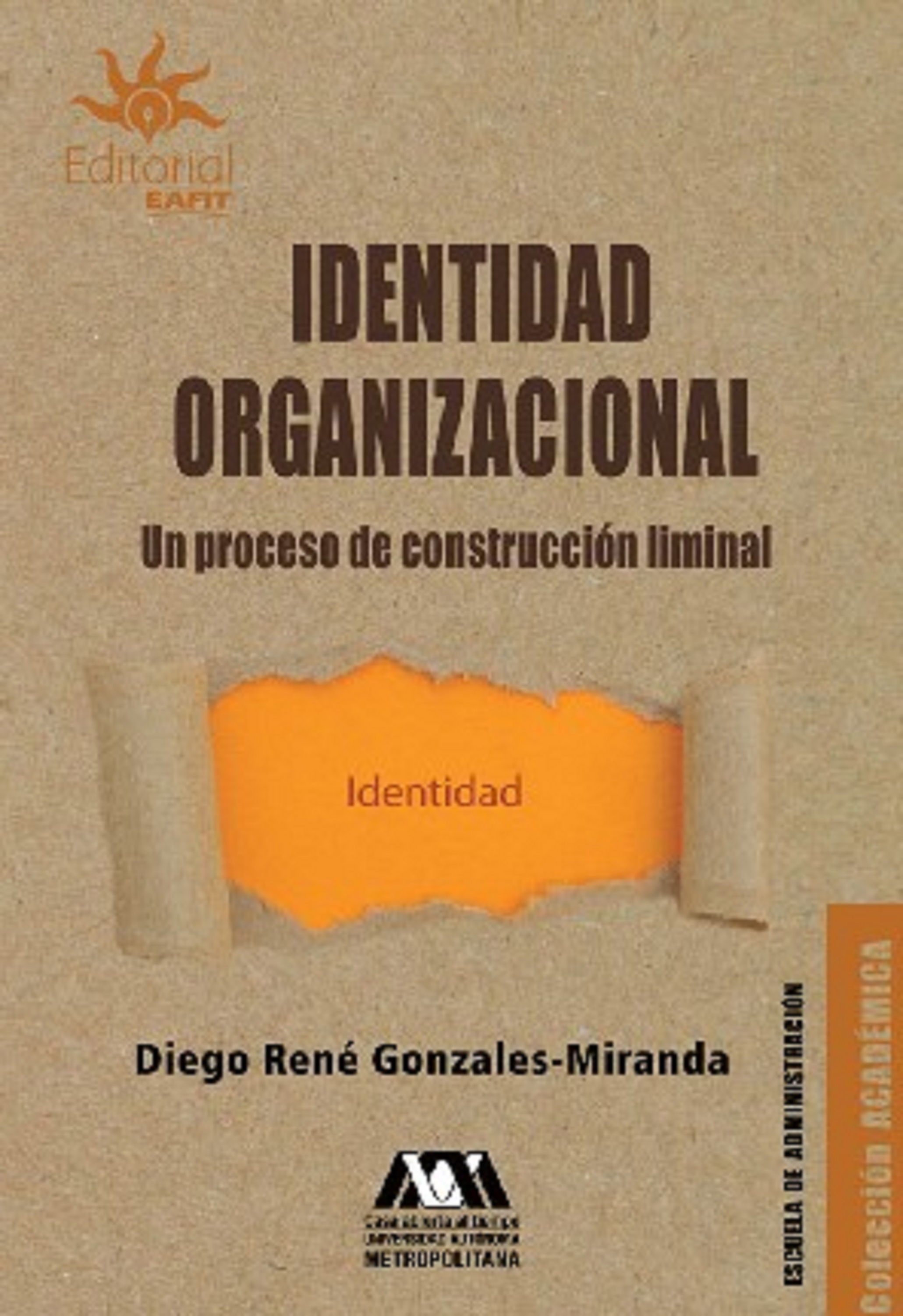 Обложка книги «Identidad Organizacional»