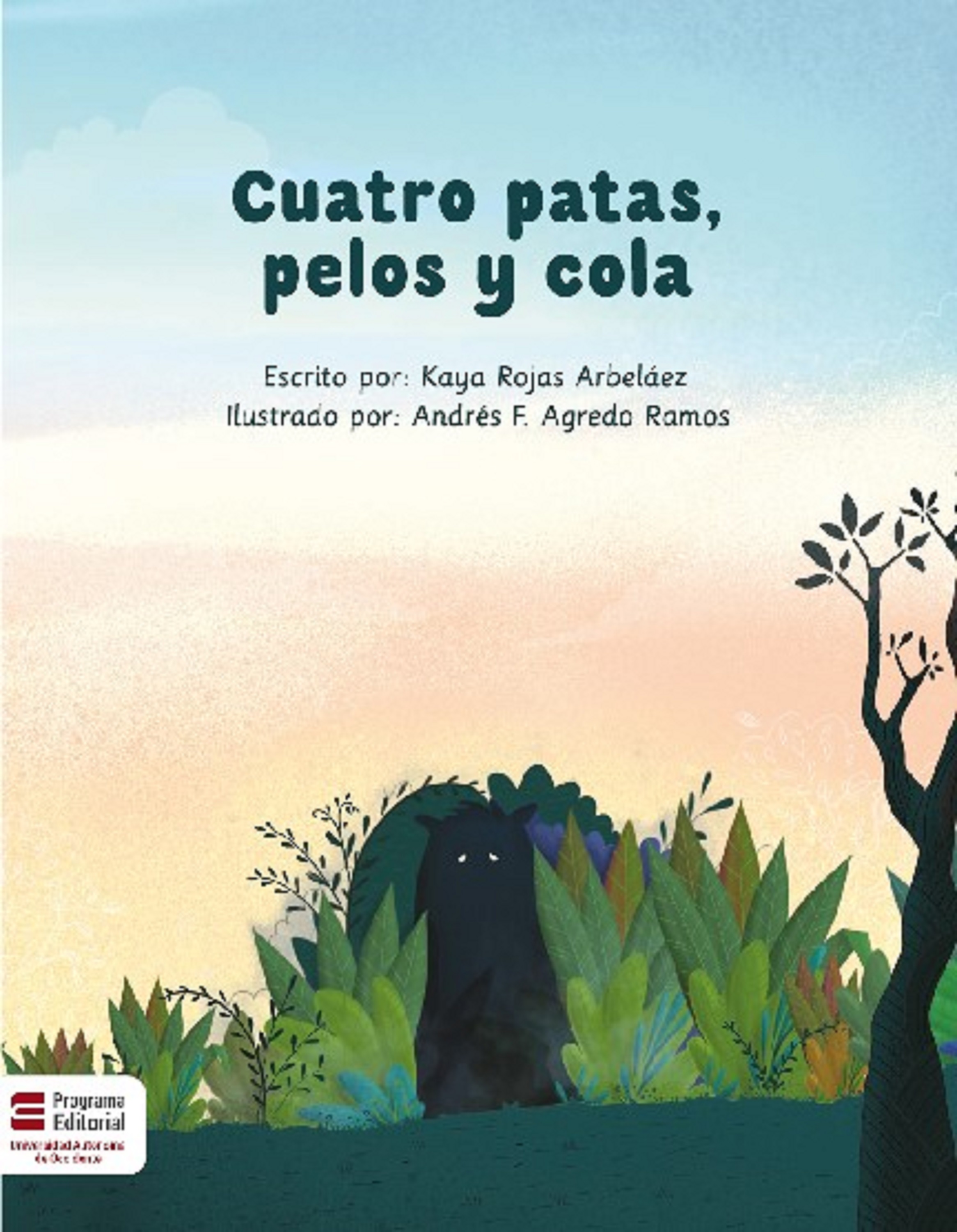 Обложка книги «Cuatro patas, pelos y cola»