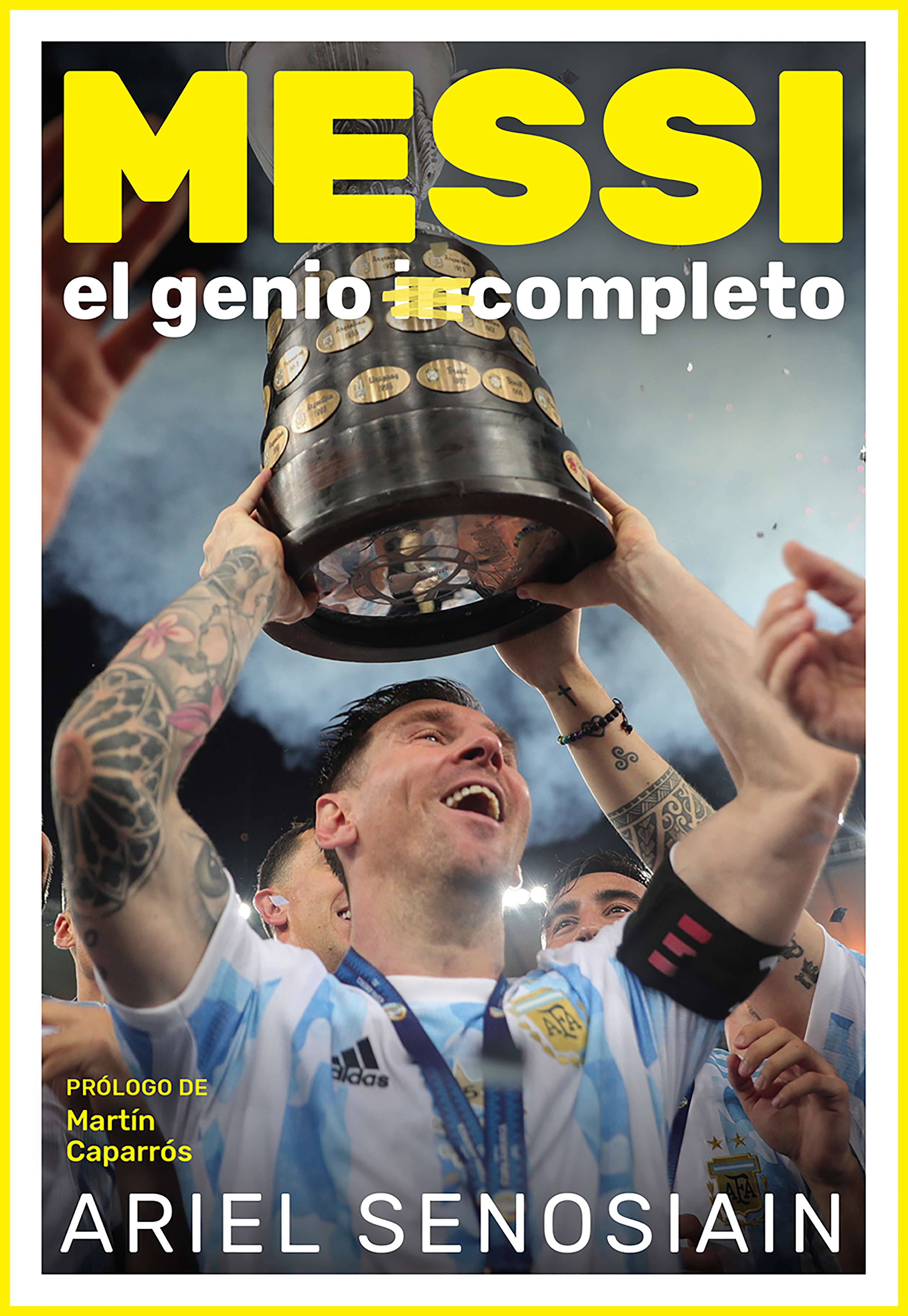 Обложка книги «Messi, el genio completo»