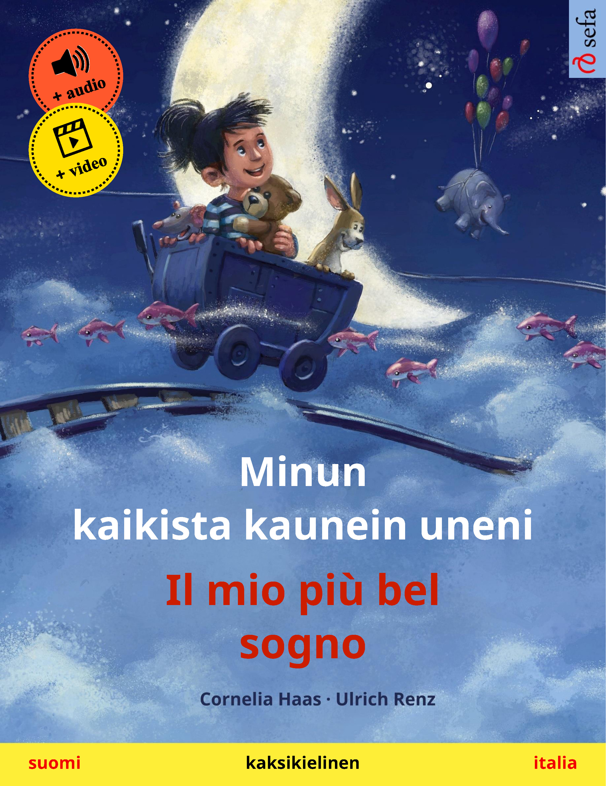 Обложка книги «Minun kaikista kaunein uneni – Il mio più bel sogno (suomi – italia)»