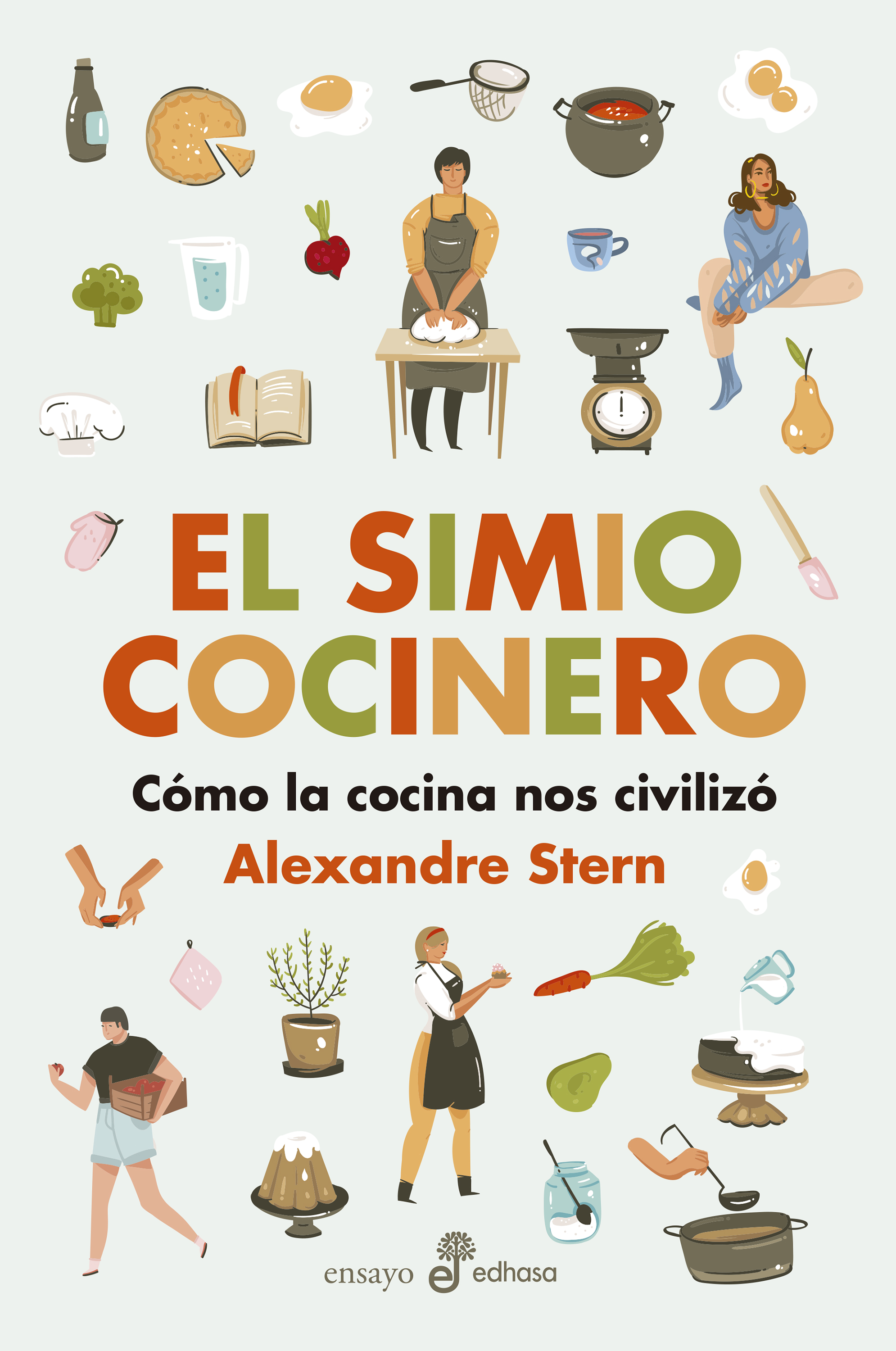 Обложка книги «El simio cocinero»