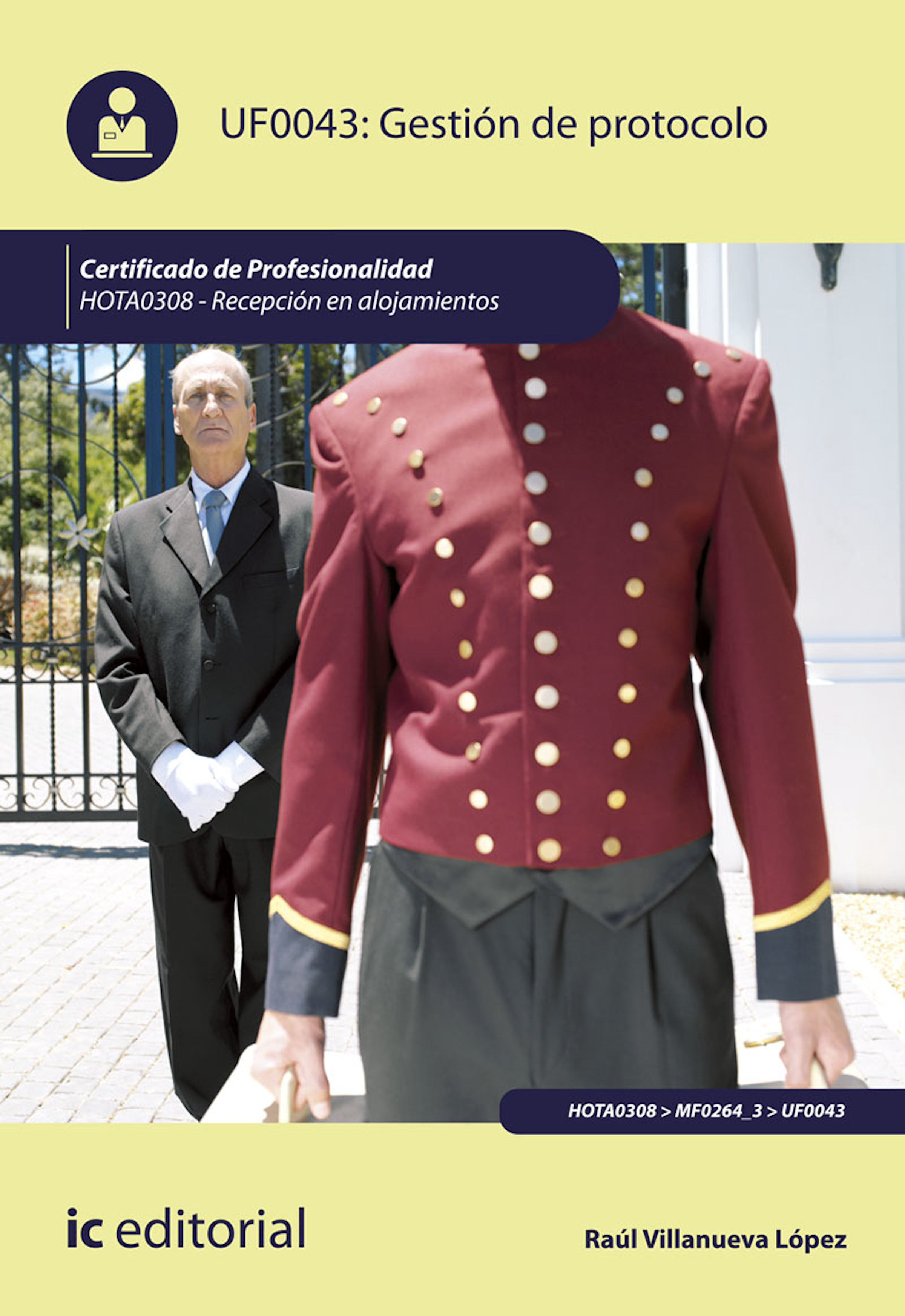 Обложка книги «Gestión de Protocolo. HOTA0308»