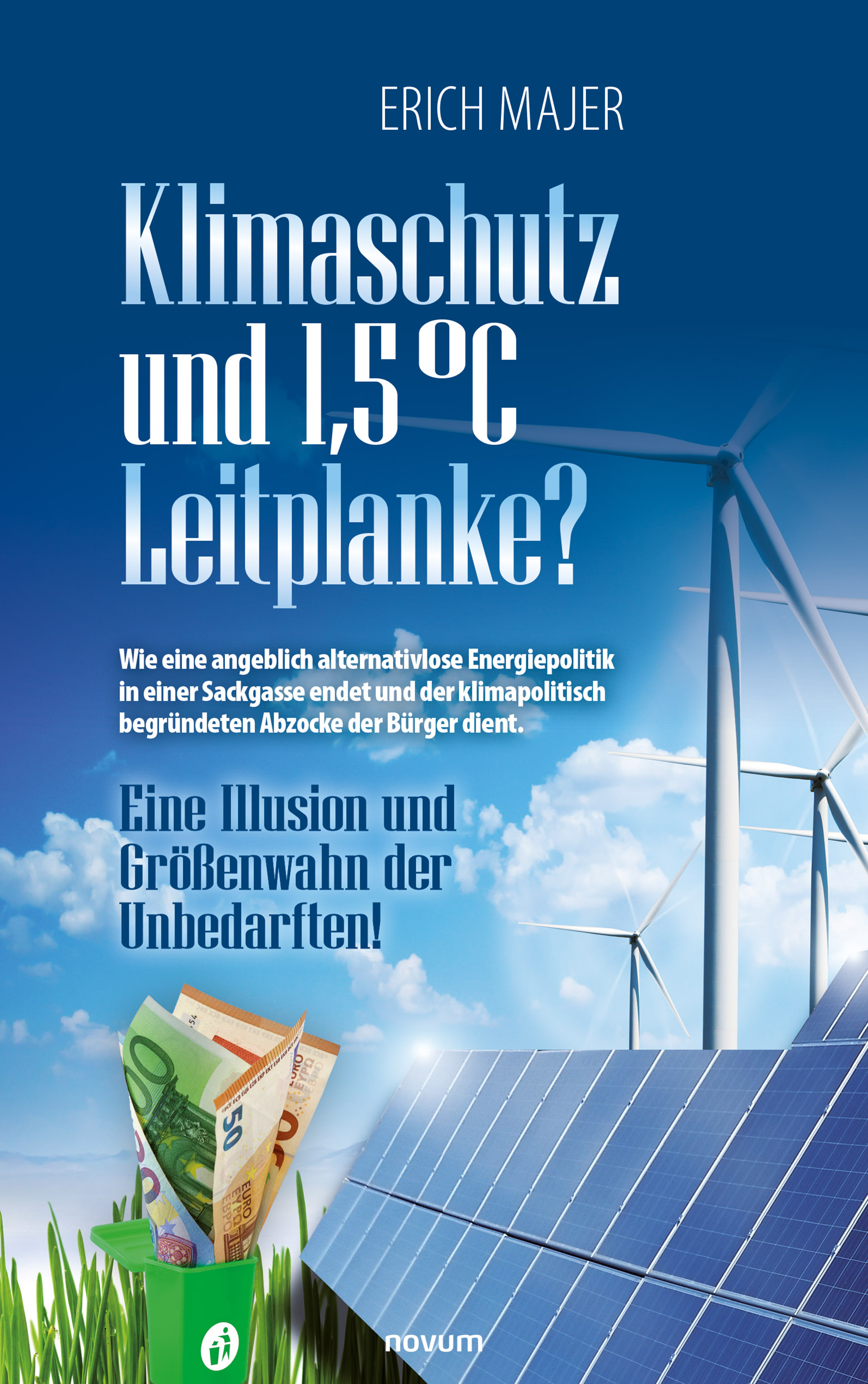 Обложка книги «Klimaschutz und 1,5 °C Leitplanke?»