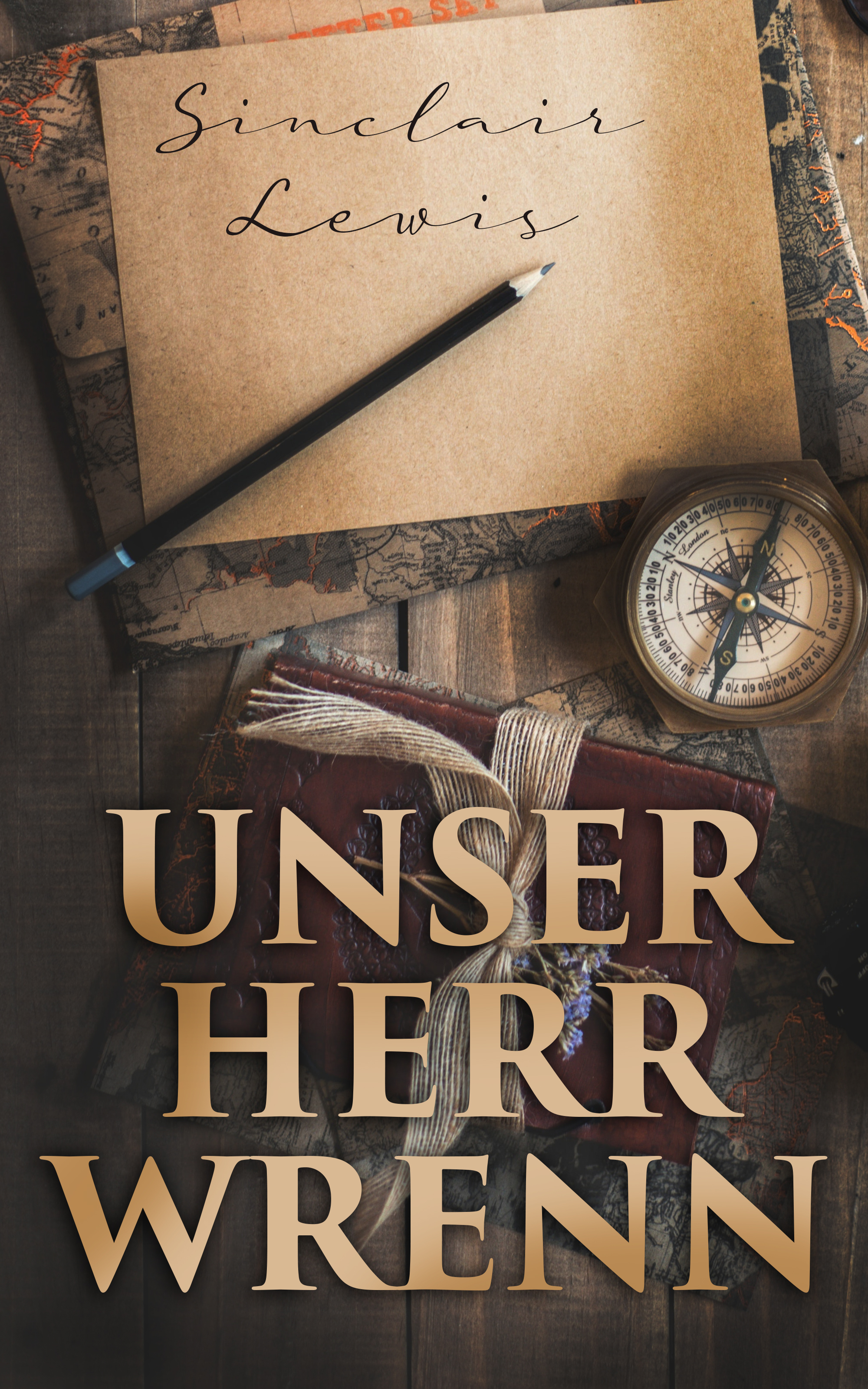Обложка книги «Unser Herr Wrenn»