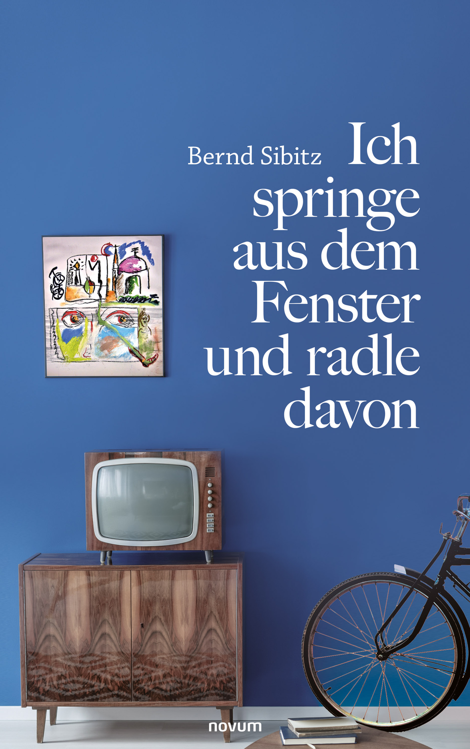 Обложка книги «Ich springe aus dem Fenster und radle davon»