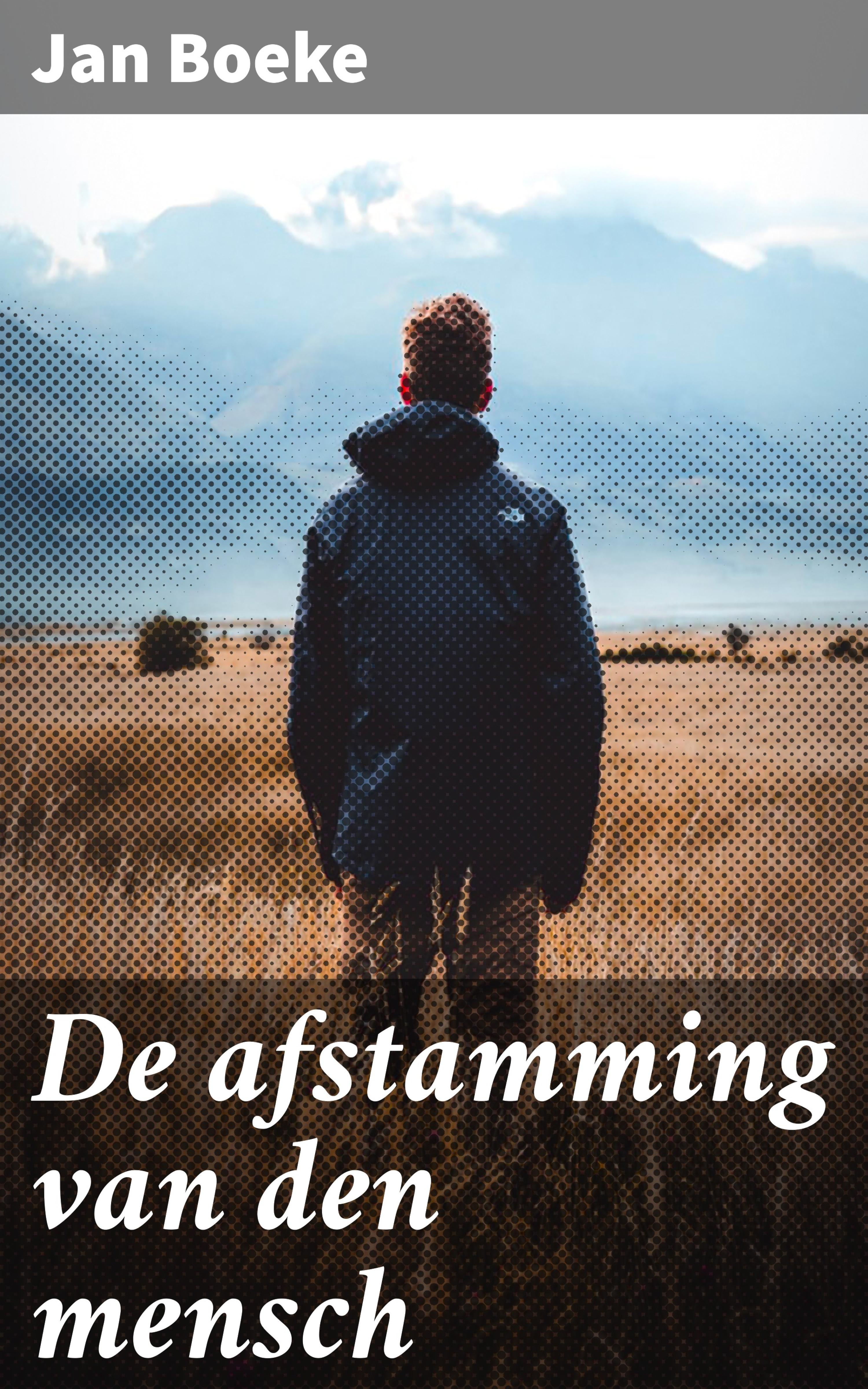 Обложка книги «De afstamming van den mensch»