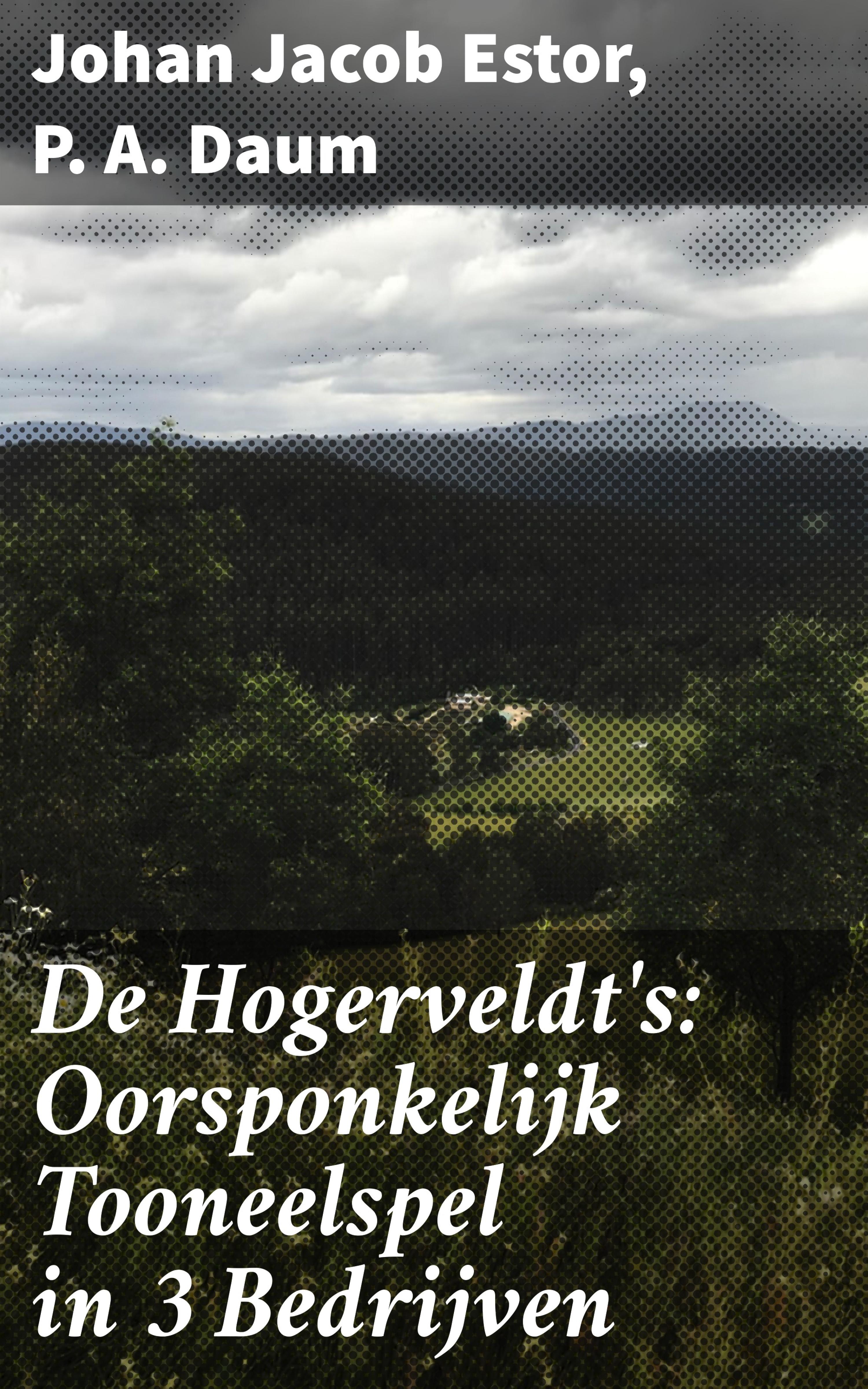 Обложка книги «De Hogerveldt's: Oorsponkelijk Tooneelspel in 3 Bedrijven»