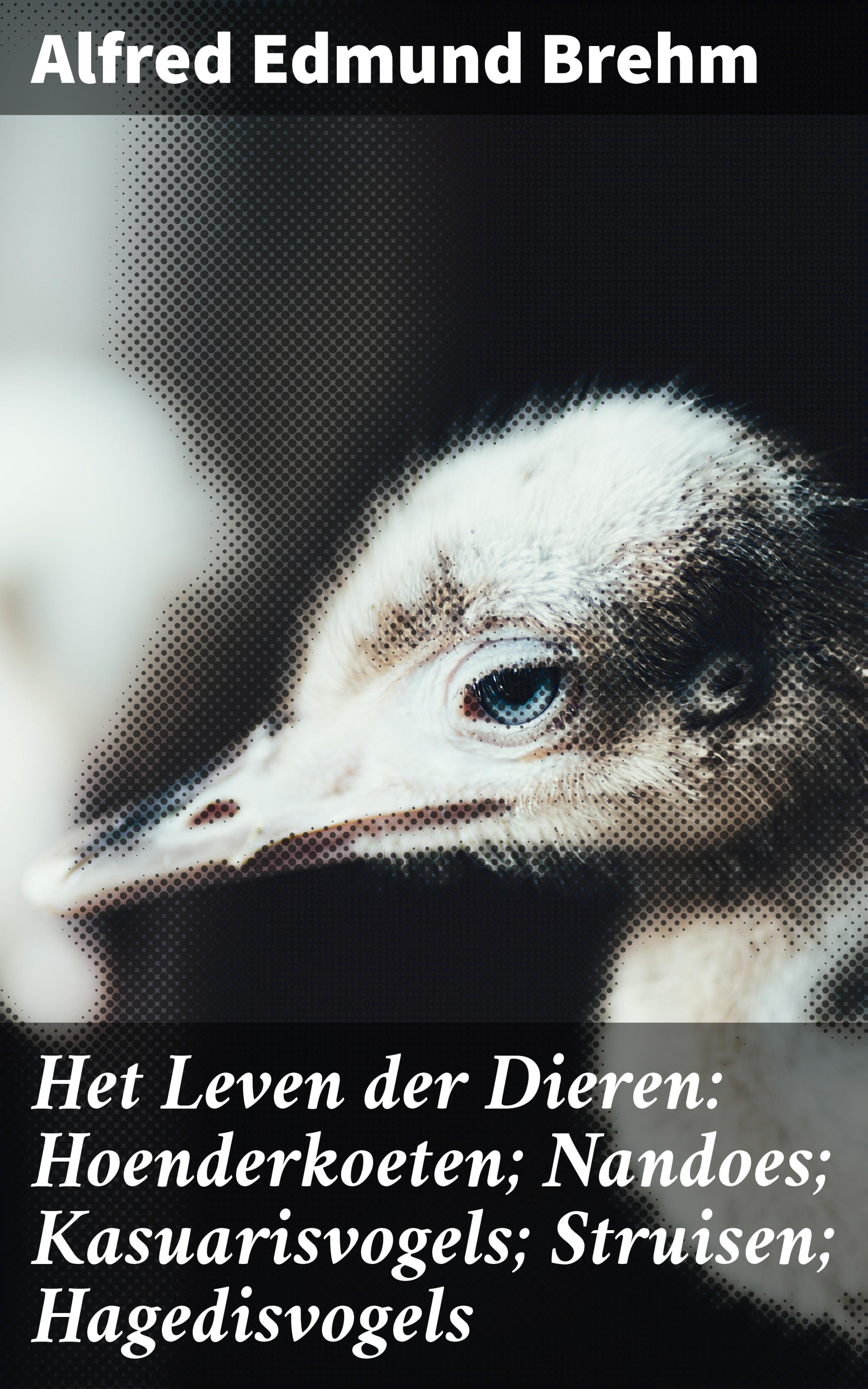 Обложка книги «Het Leven der Dieren: Hoenderkoeten; Nandoes; Kasuarisvogels; Struisen; Hagedisvogels»