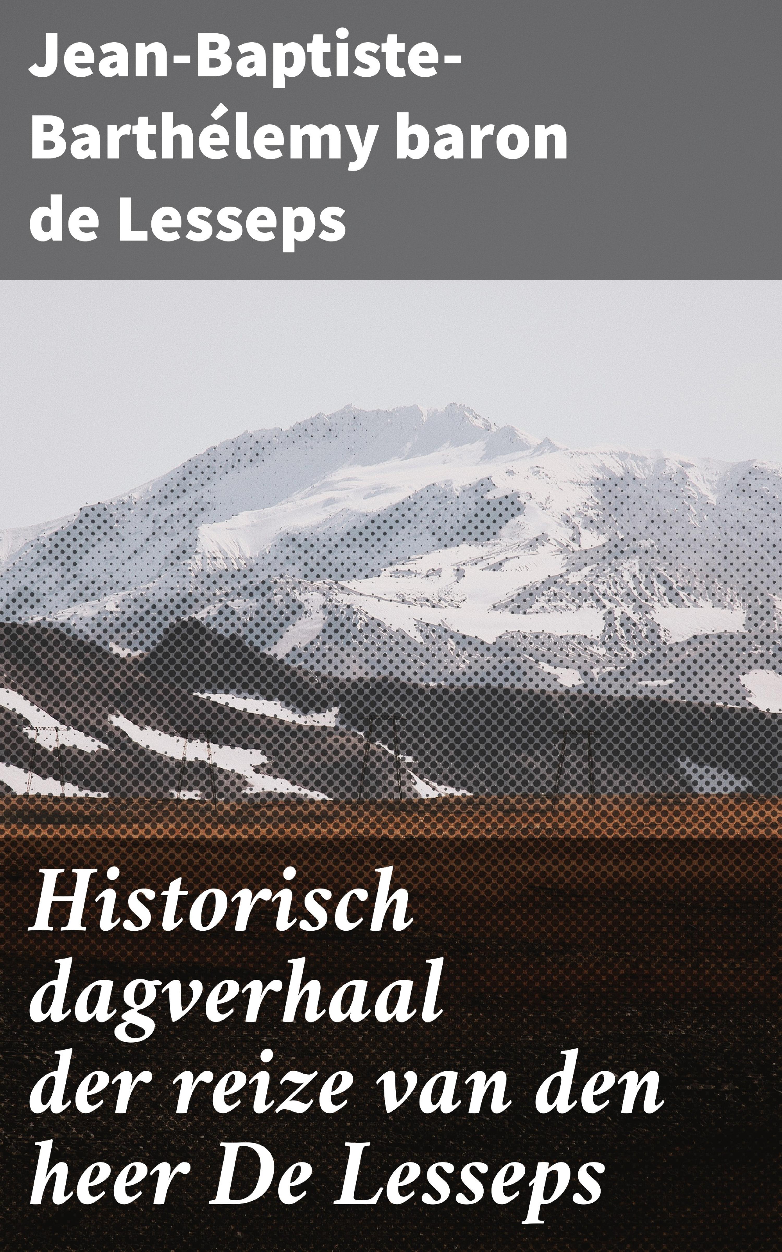 Обложка книги «Historisch dagverhaal der reize van den heer De Lesseps»