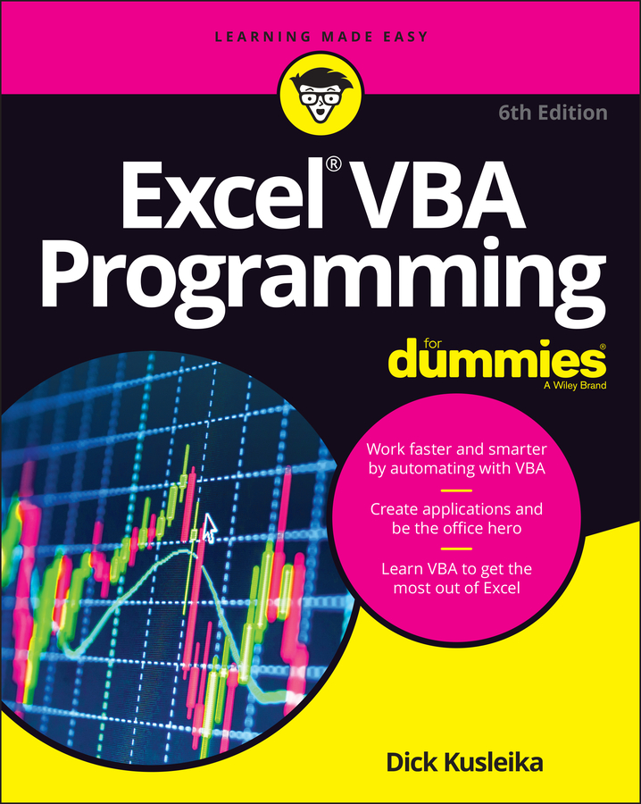 Обложка книги «Excel VBA Programming For Dummies»