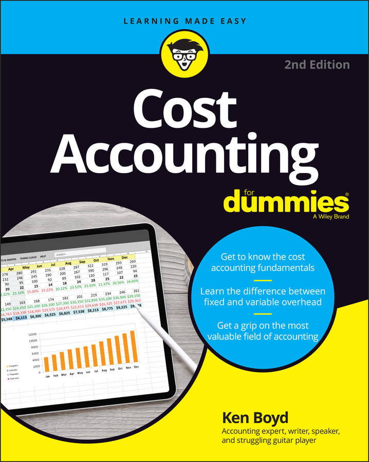 Обложка книги «Cost Accounting For Dummies»