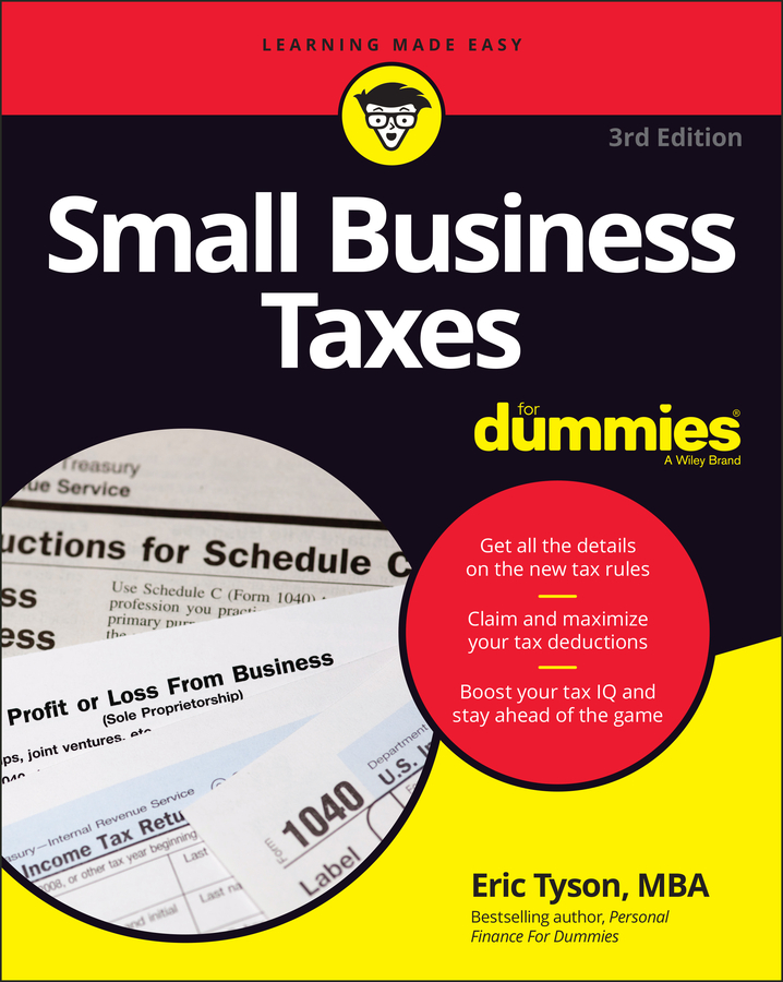 Обложка книги «Small Business Taxes For Dummies»