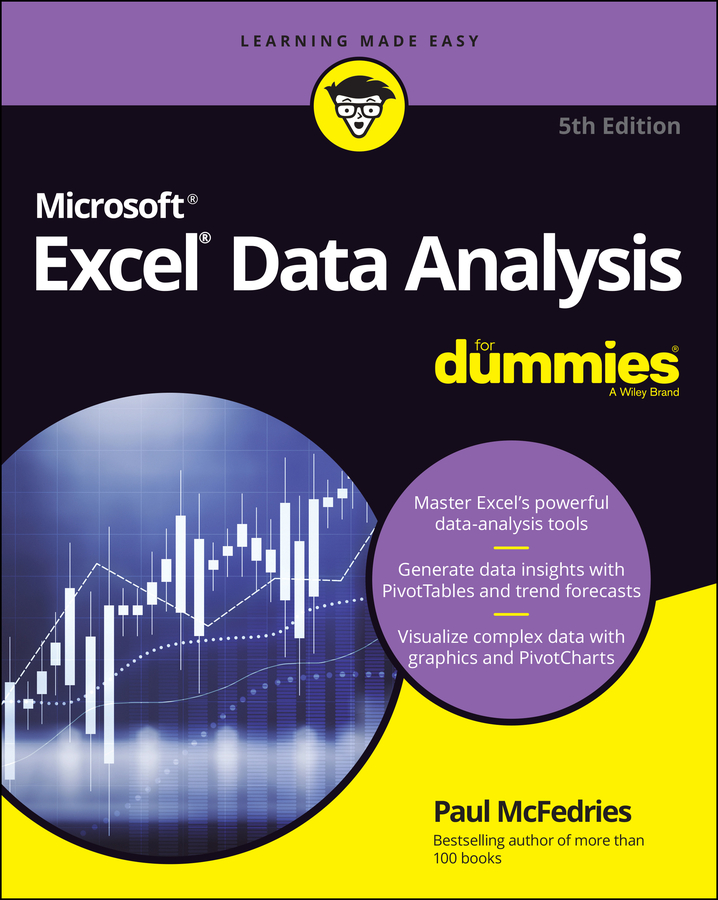 Обложка книги «Excel Data Analysis For Dummies»
