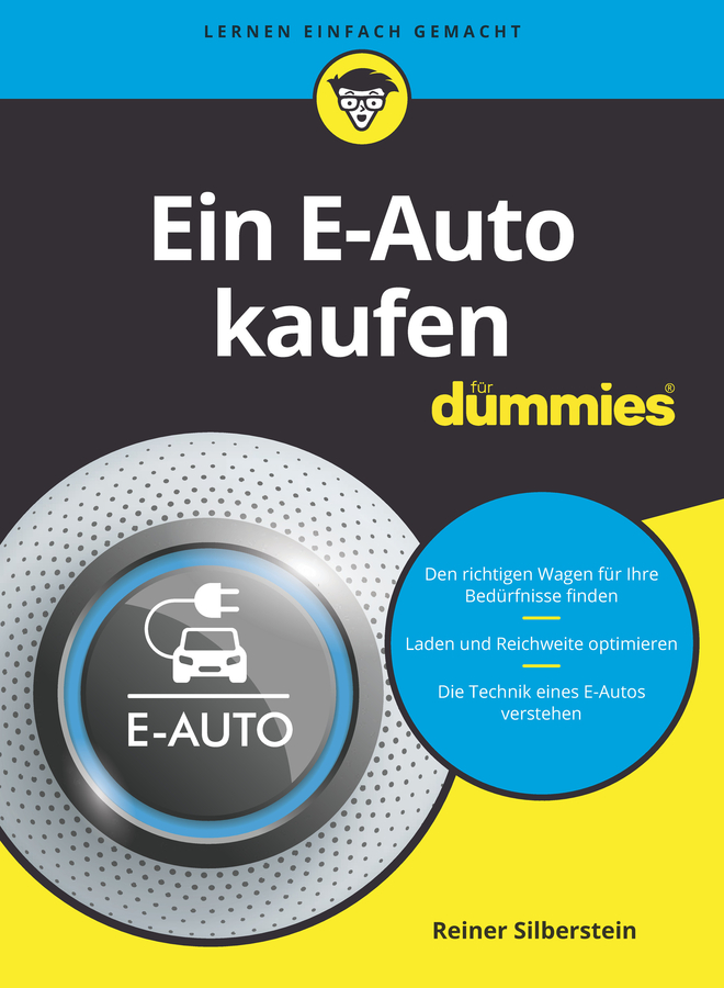 Обложка книги «Ein E-Auto kaufen für Dummies»