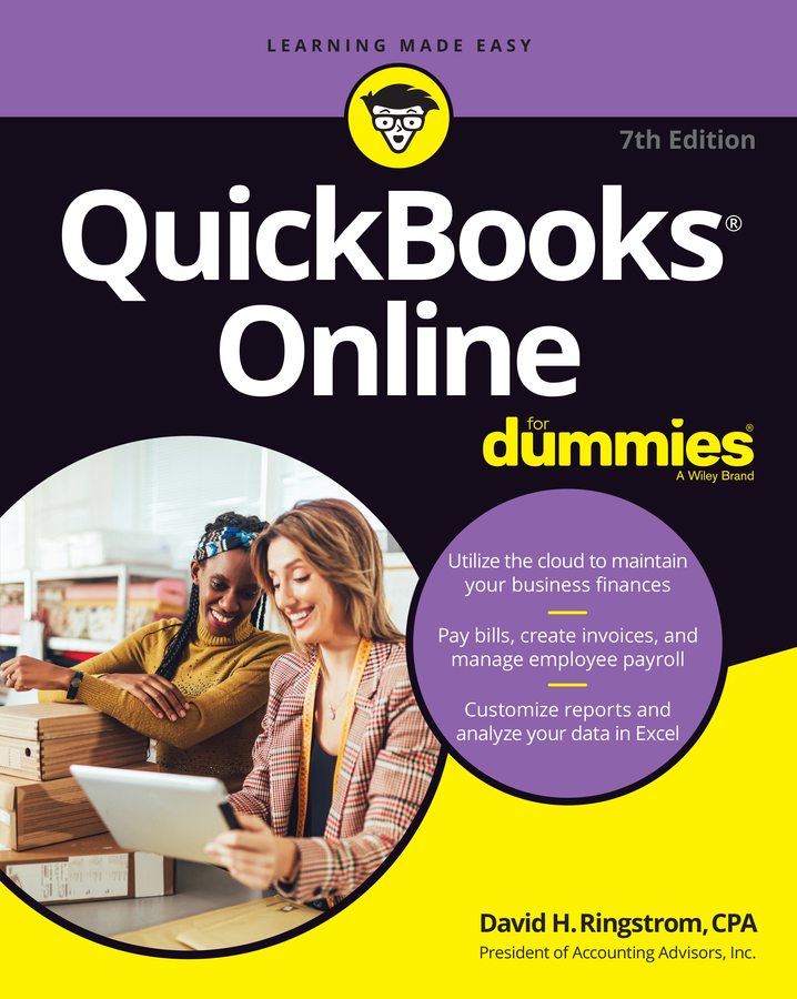 Обложка книги «QuickBooks Online For Dummies»