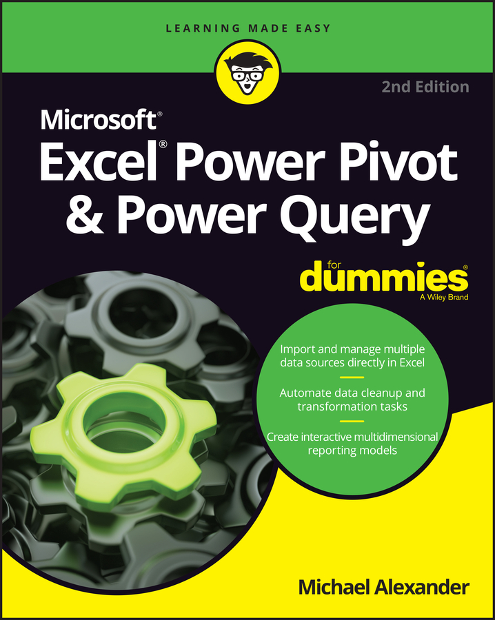 Обложка книги «Excel Power Pivot & Power Query For Dummies»