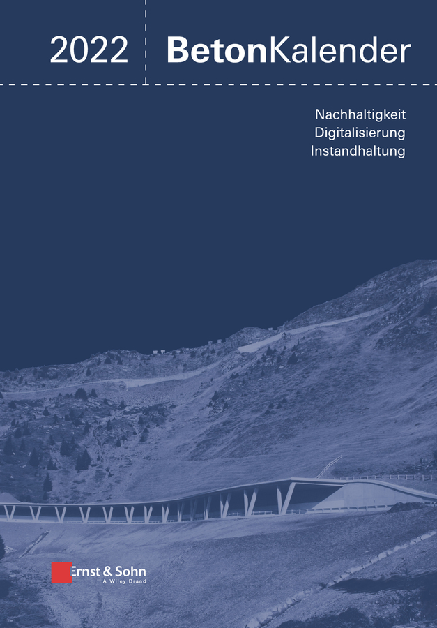 Обложка книги «Beton-Kalender 2022»