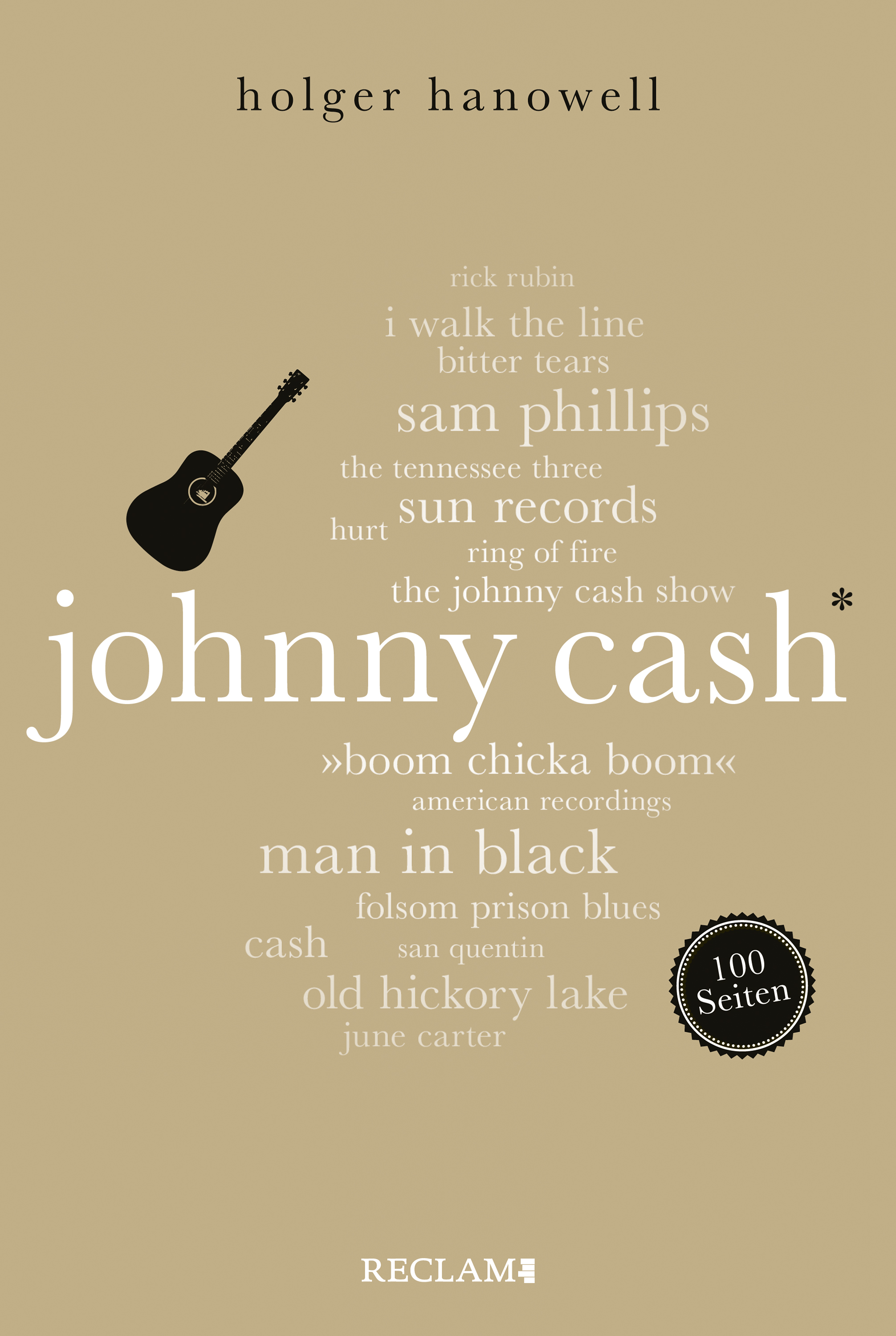Обложка книги «Johnny Cash. 100 Seiten»